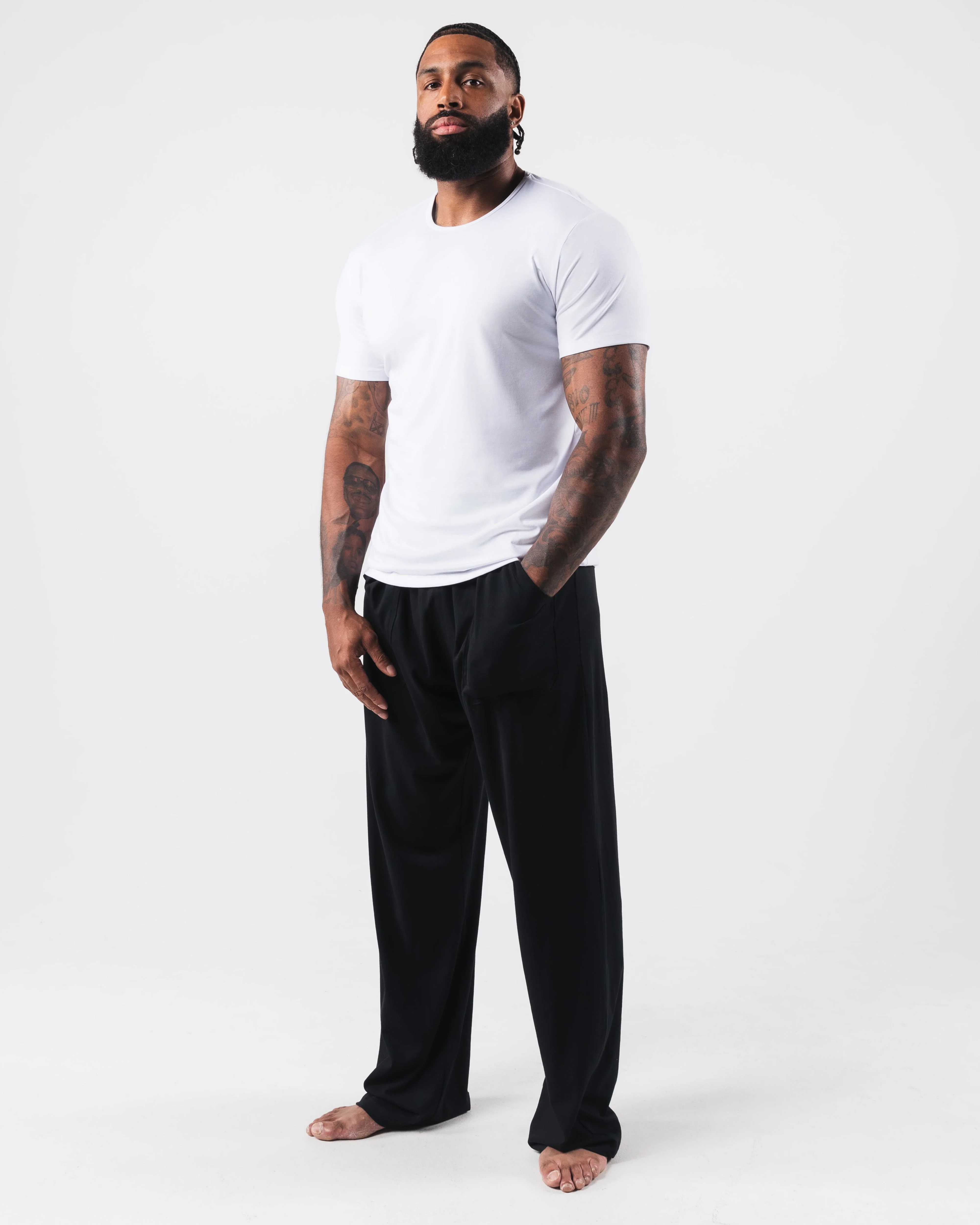 Zero Classic Straight Leg Pant - Black - Image 8