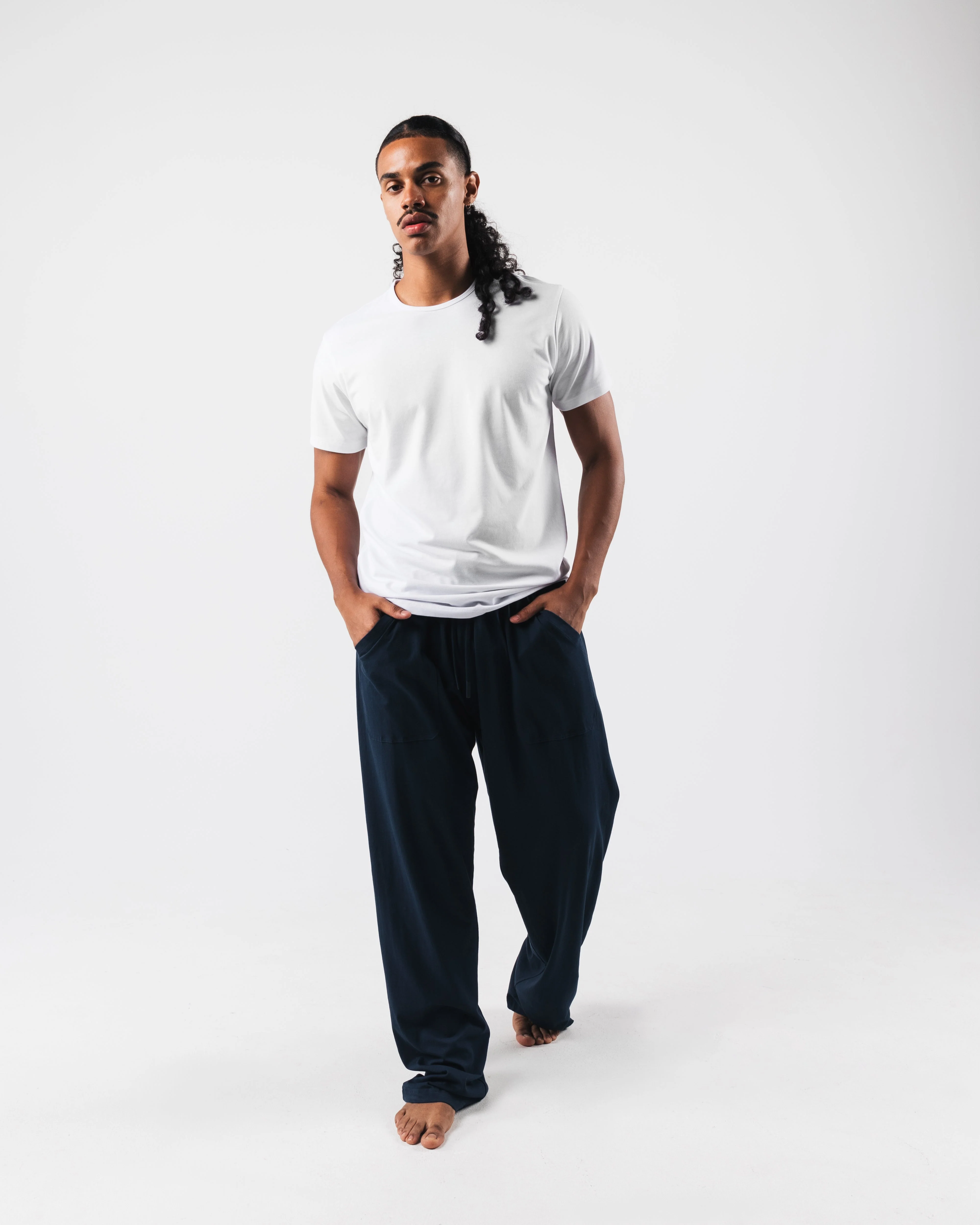 Zero Classic Straight Leg Pant - Navy - Image 2