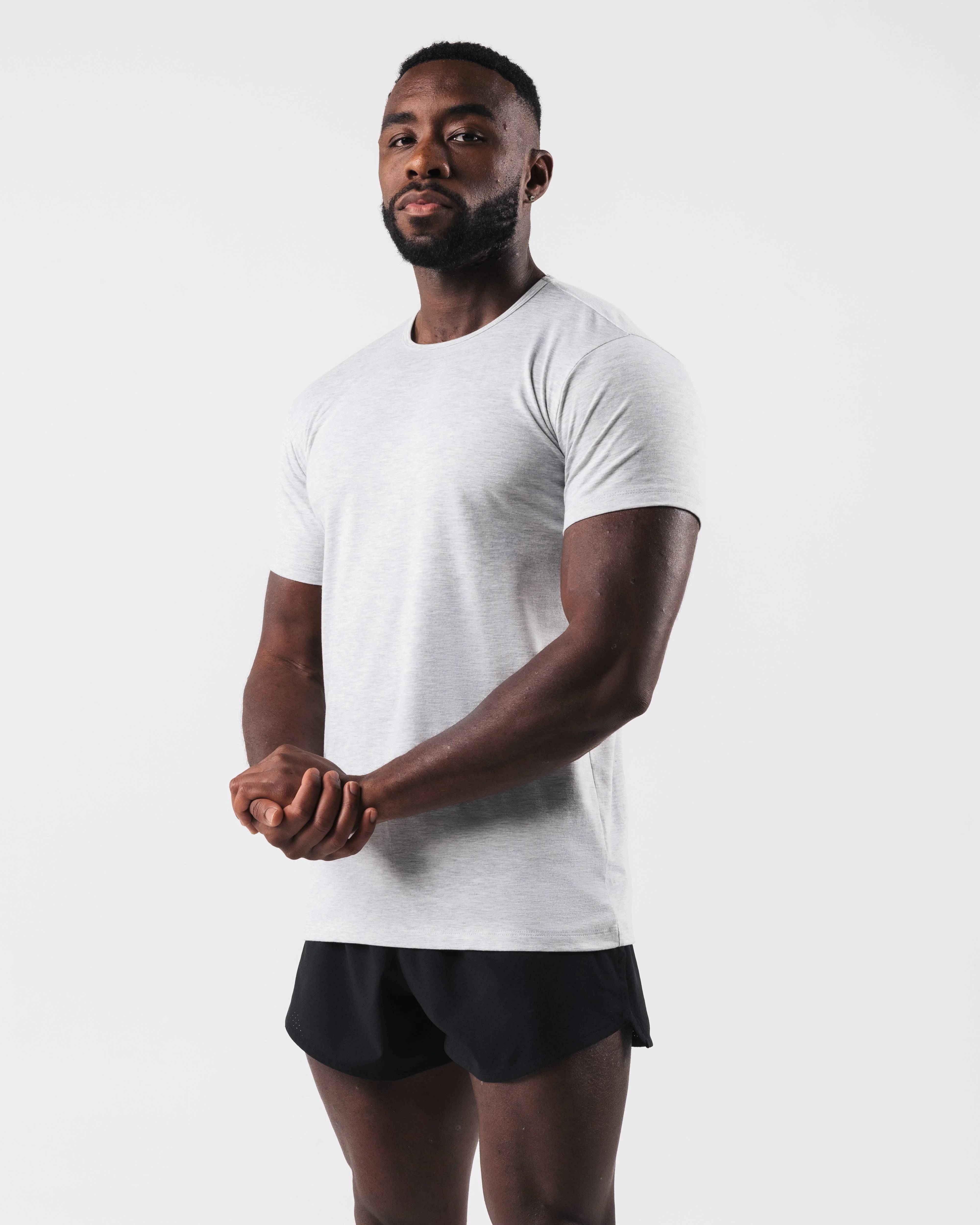 Zero Classic Tee 2pk - Heather Grey - Image 3