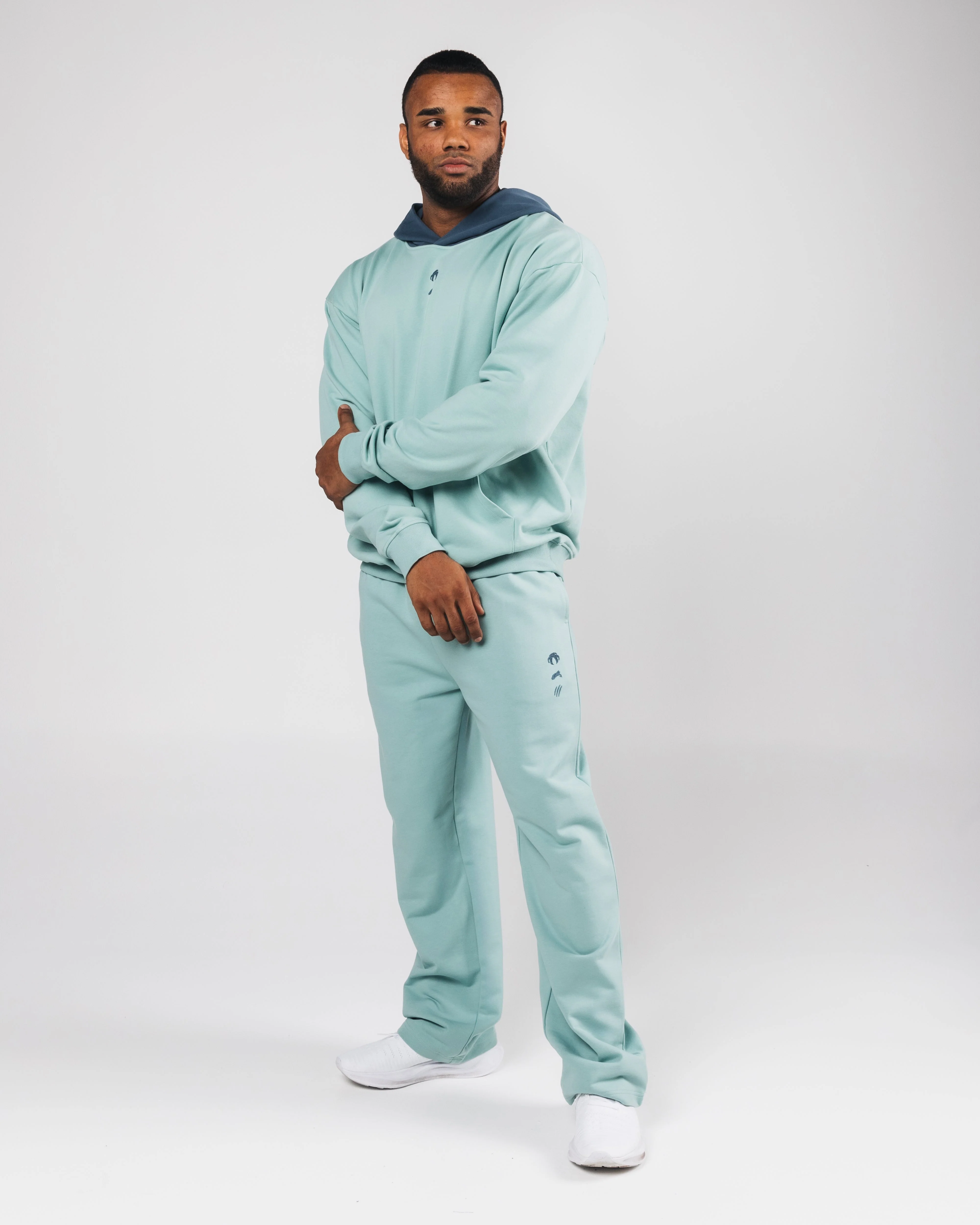 Three Pillar Heavyweight Hoodie - Moonlit - Image 2
