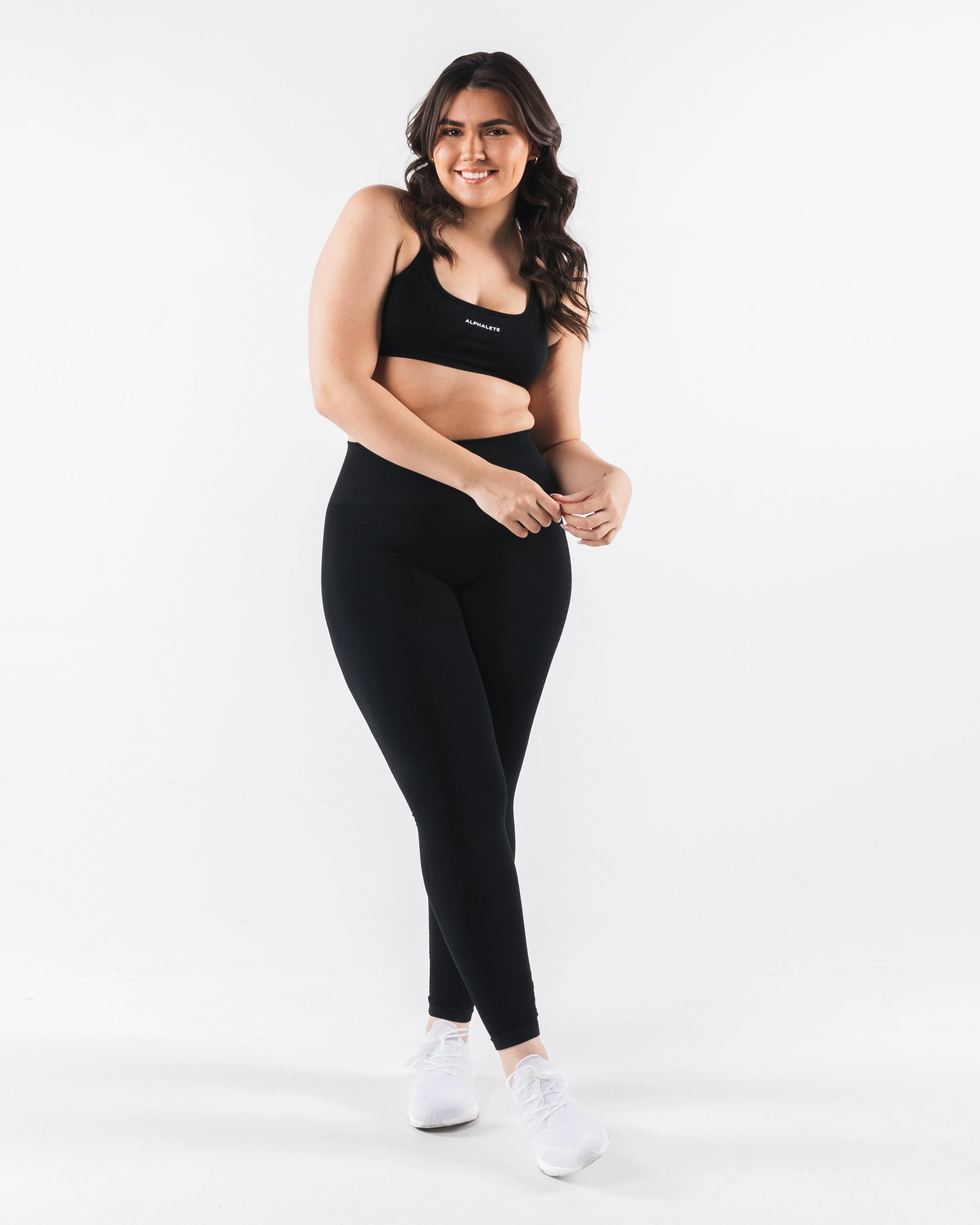 Amplify Back Cross Bra - Black - Image 6