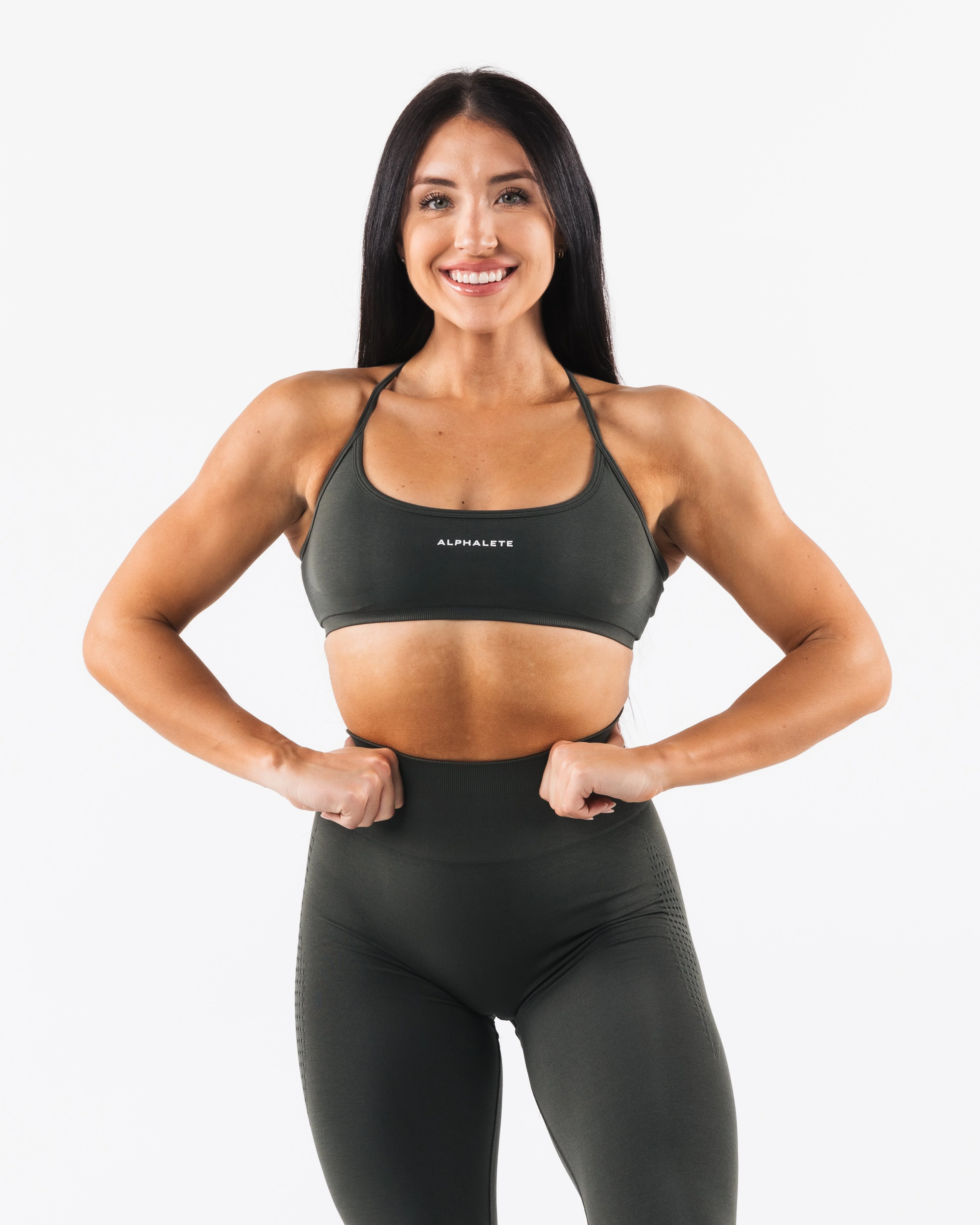 Amplify Back Cross Bra - Mountain Top - Image 2