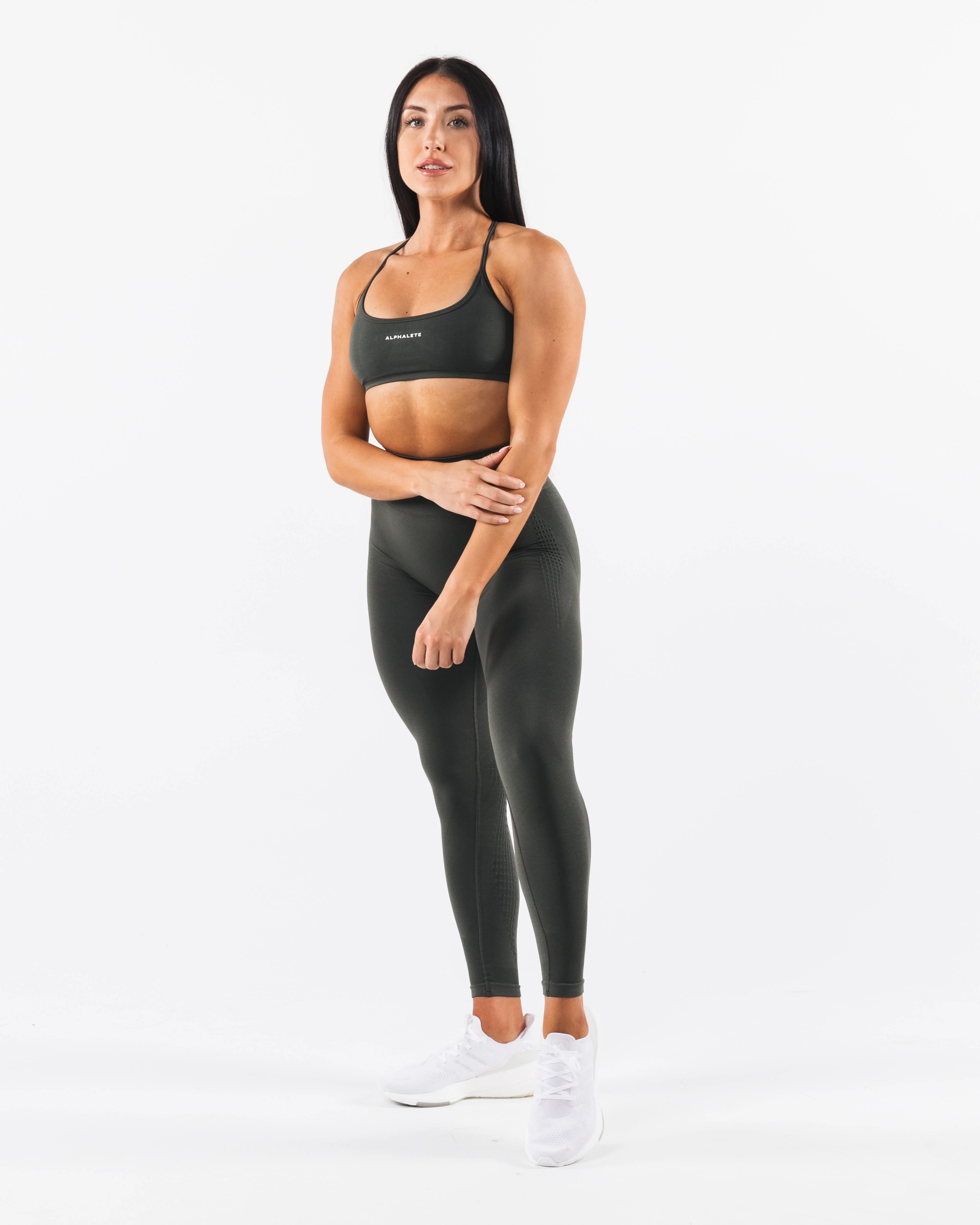 Amplify Back Cross Bra - Mountain Top - Image 3