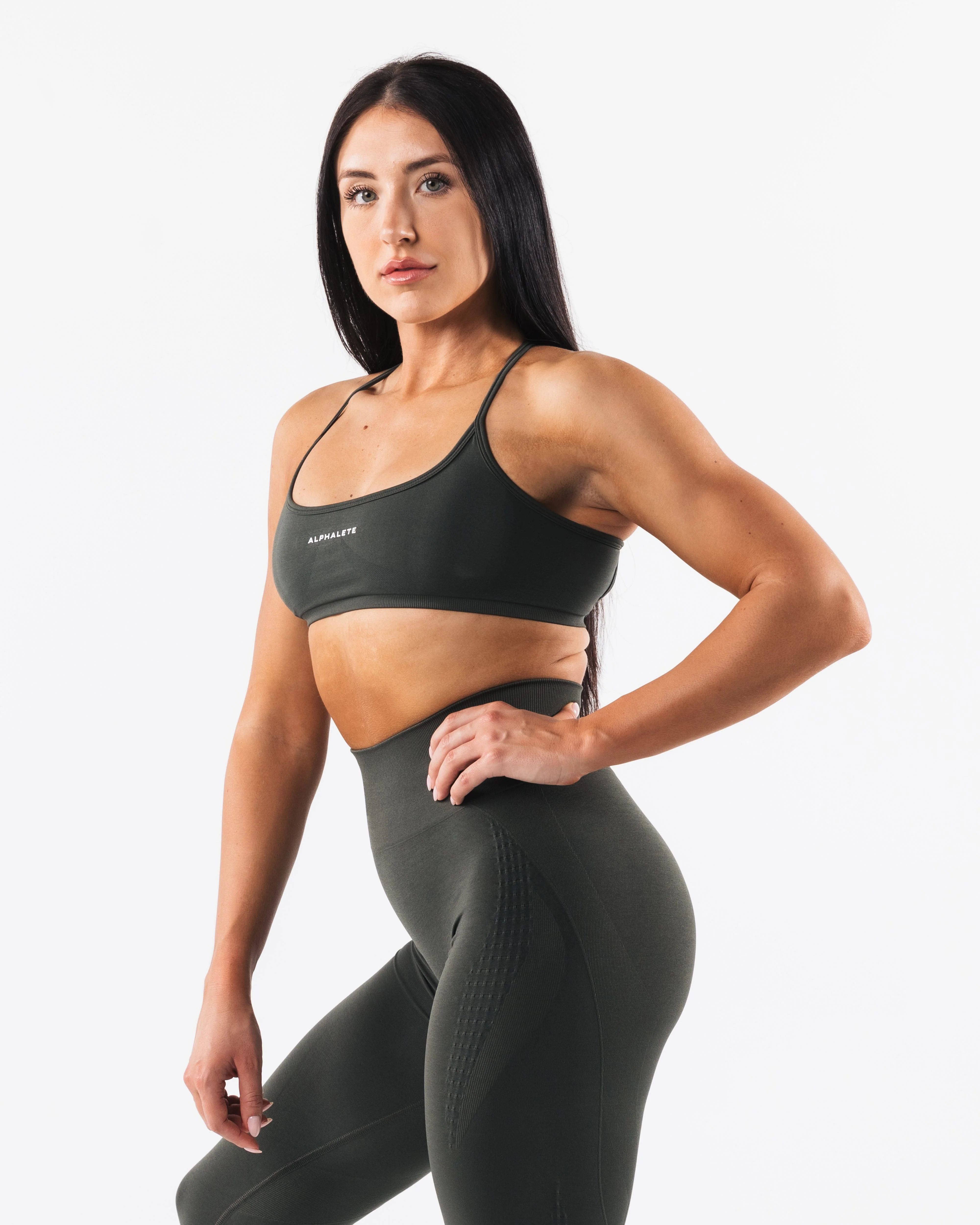 Amplify Back Cross Bra - Mountain Top - Image 4