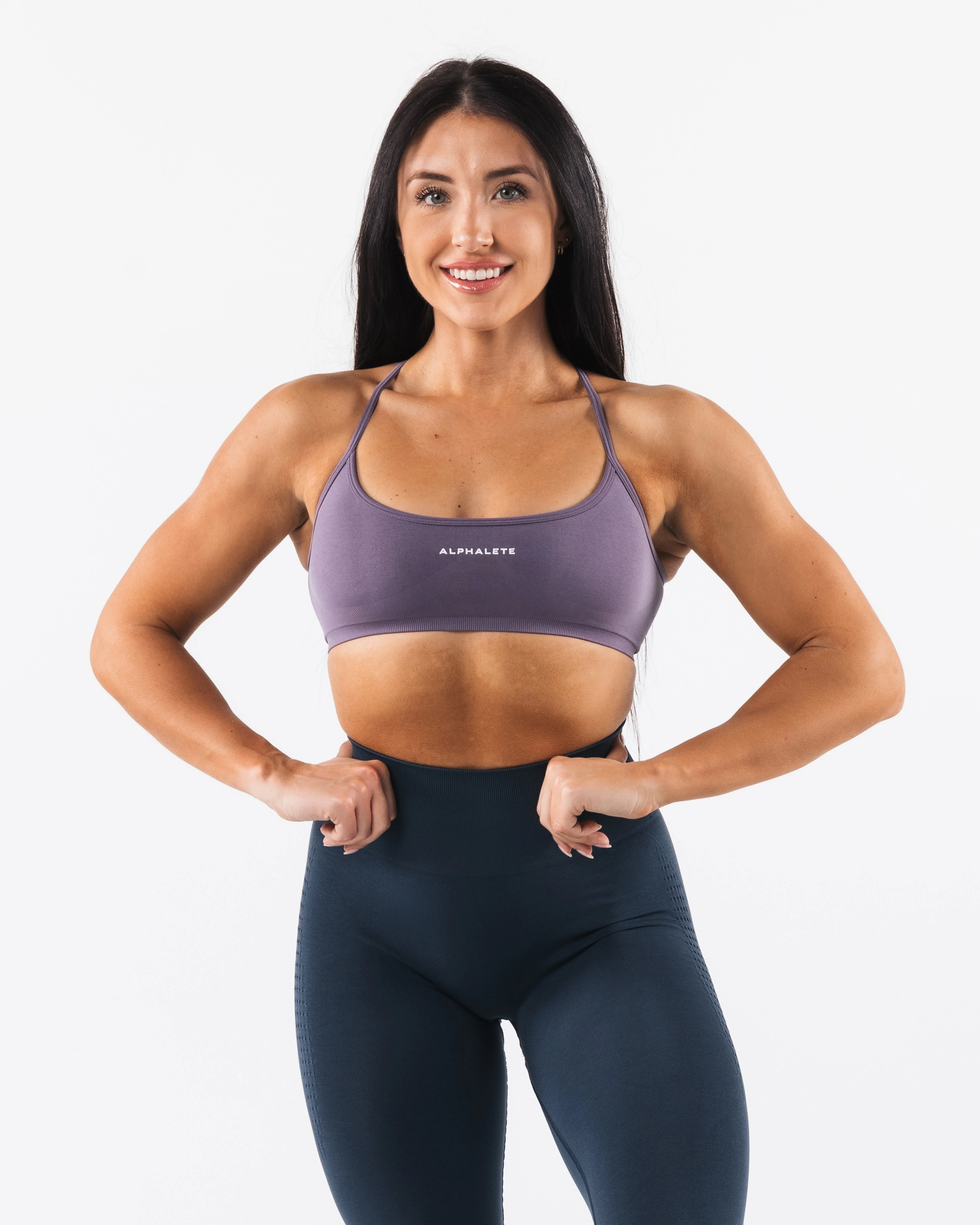 Amplify Back Cross Bra - Pomp - Image 2