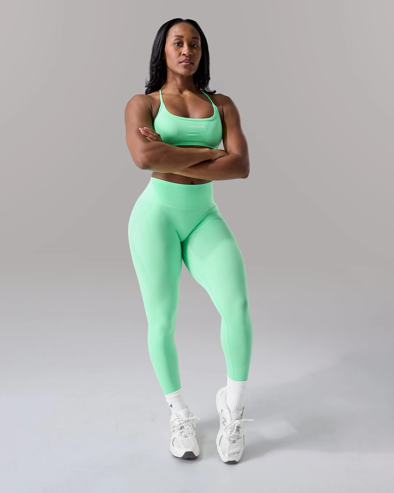Contour Mid Rise Legging - Aurora - Image 4