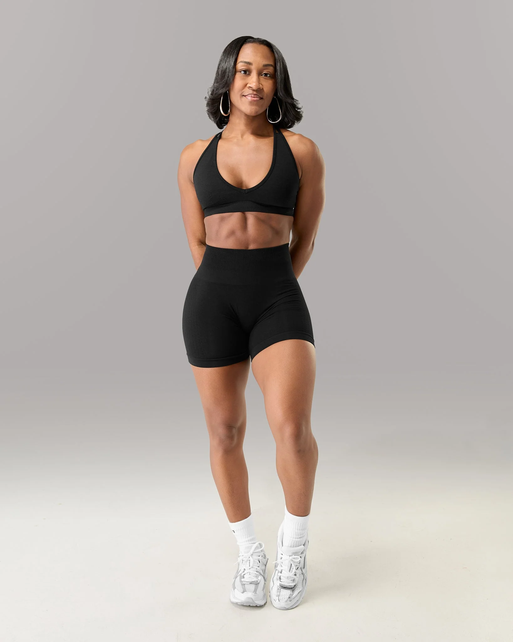 Contour Ultra-High Rise Short - Black - Image 4