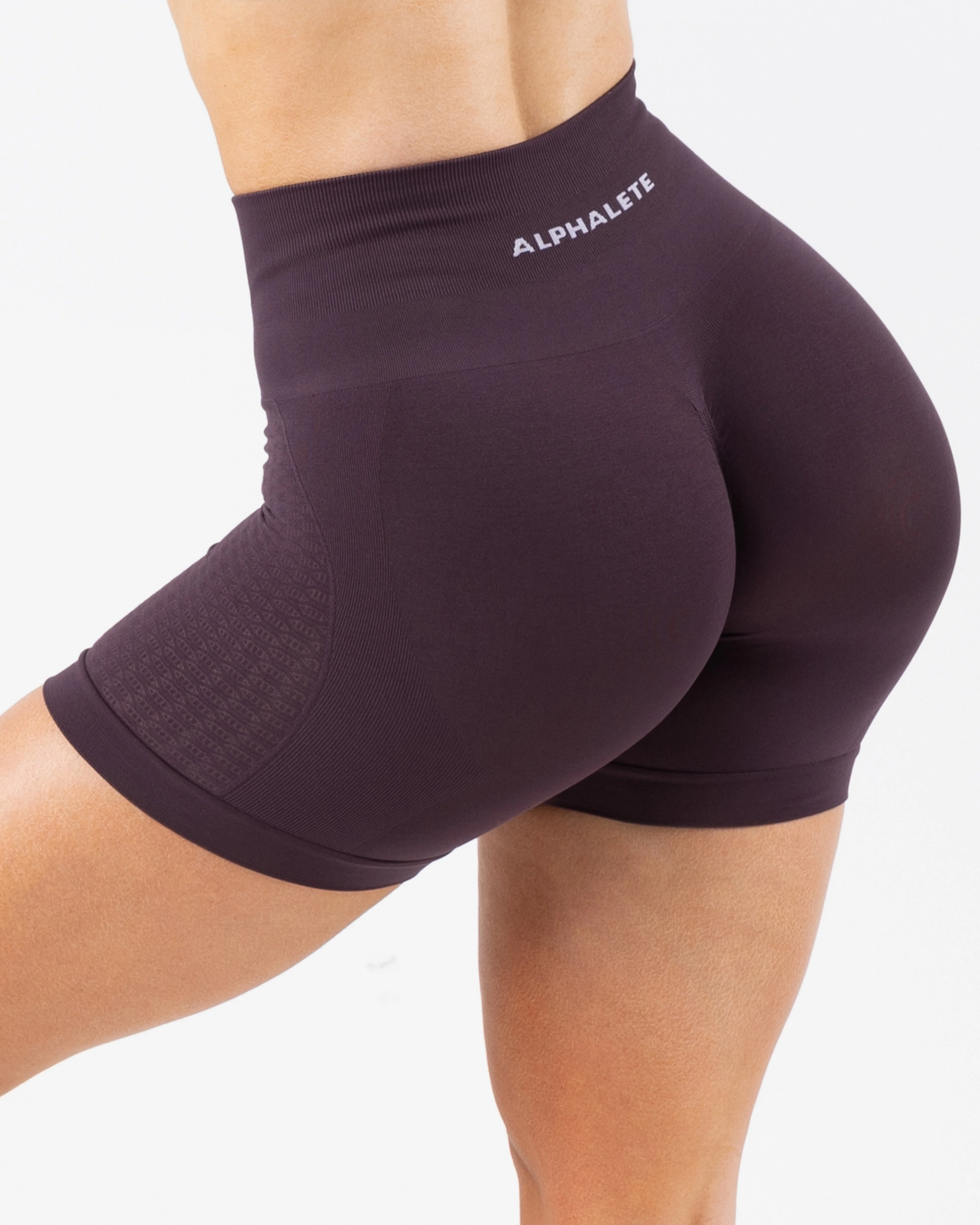 Contour Ultra-High Rise Short - Black Garnet - Image 4