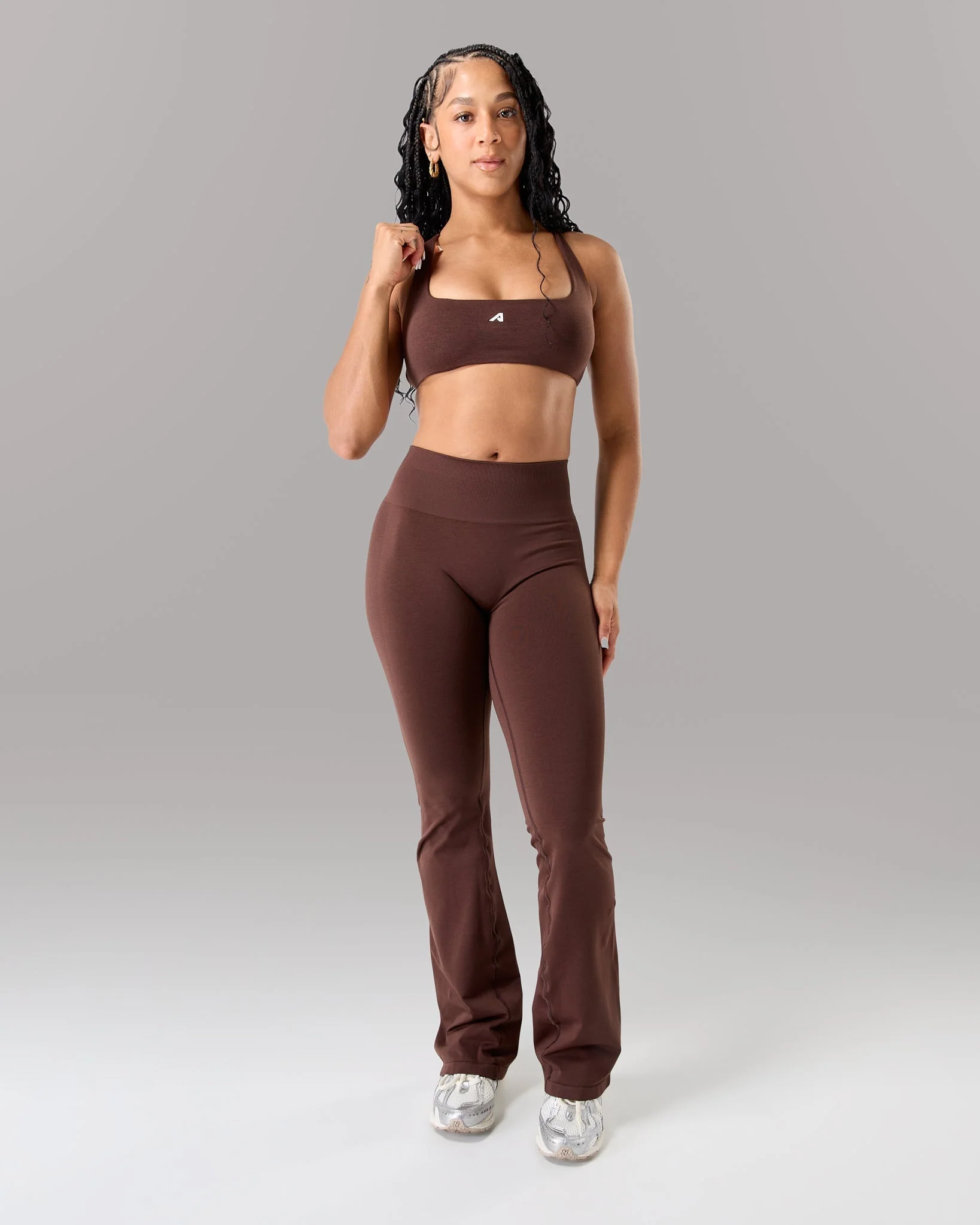 Amplify Ultra-High Rise Flared Pant - Cashmere - Image 4