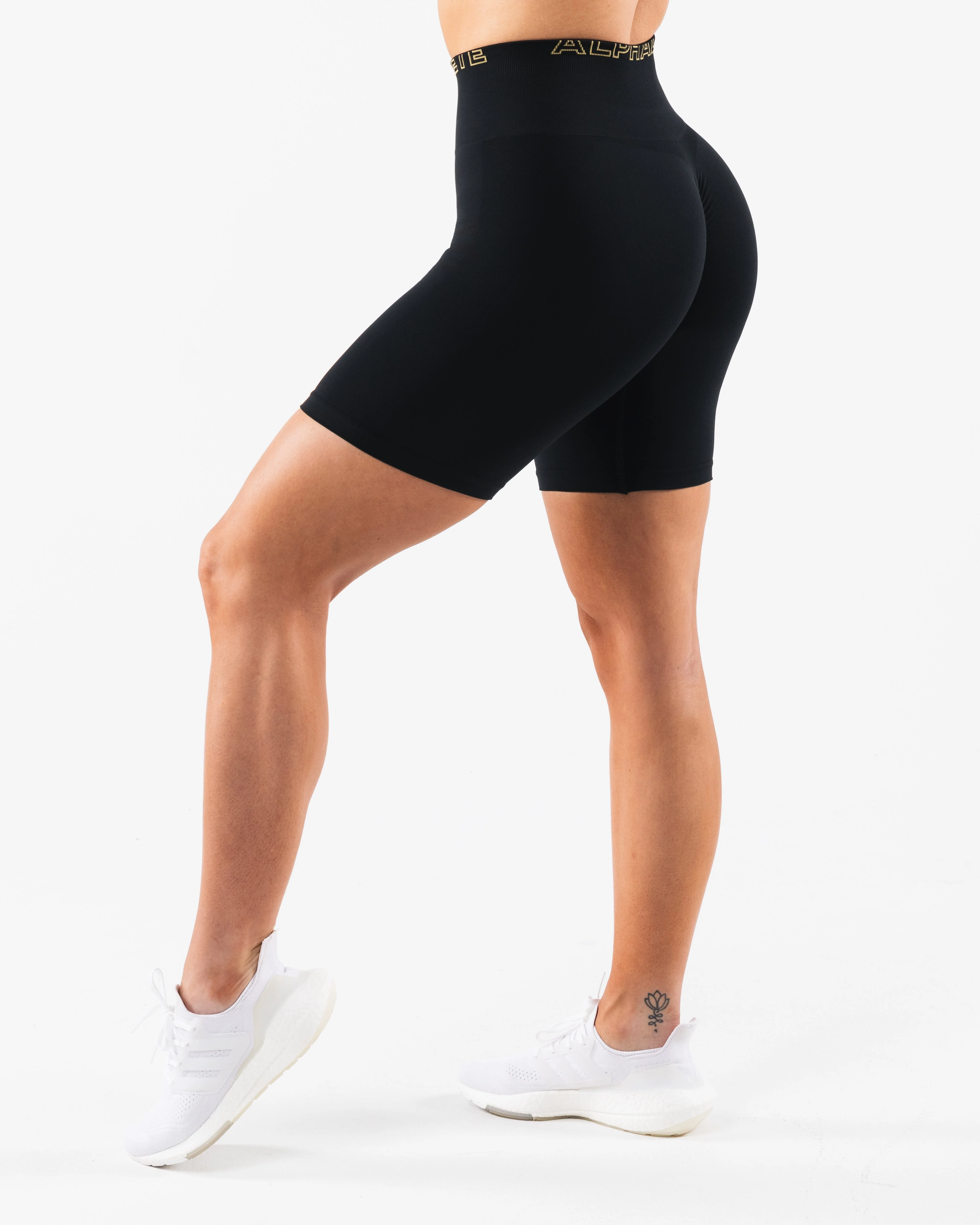 Amplify Gravity Ultra-High Rise Biker Short - Black SE - Image 4