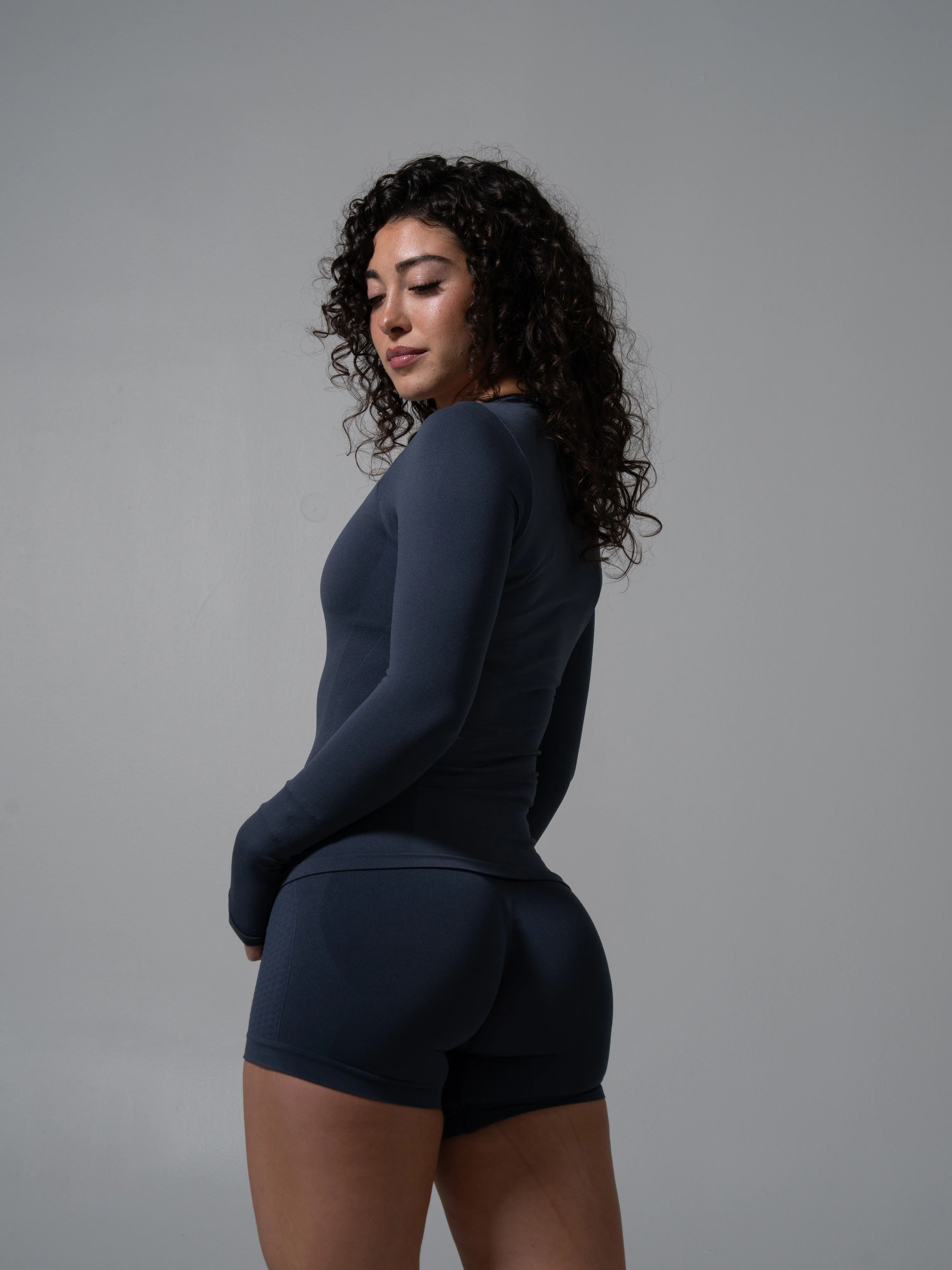 Amplify LS Long - Dusty Navy - Image 2