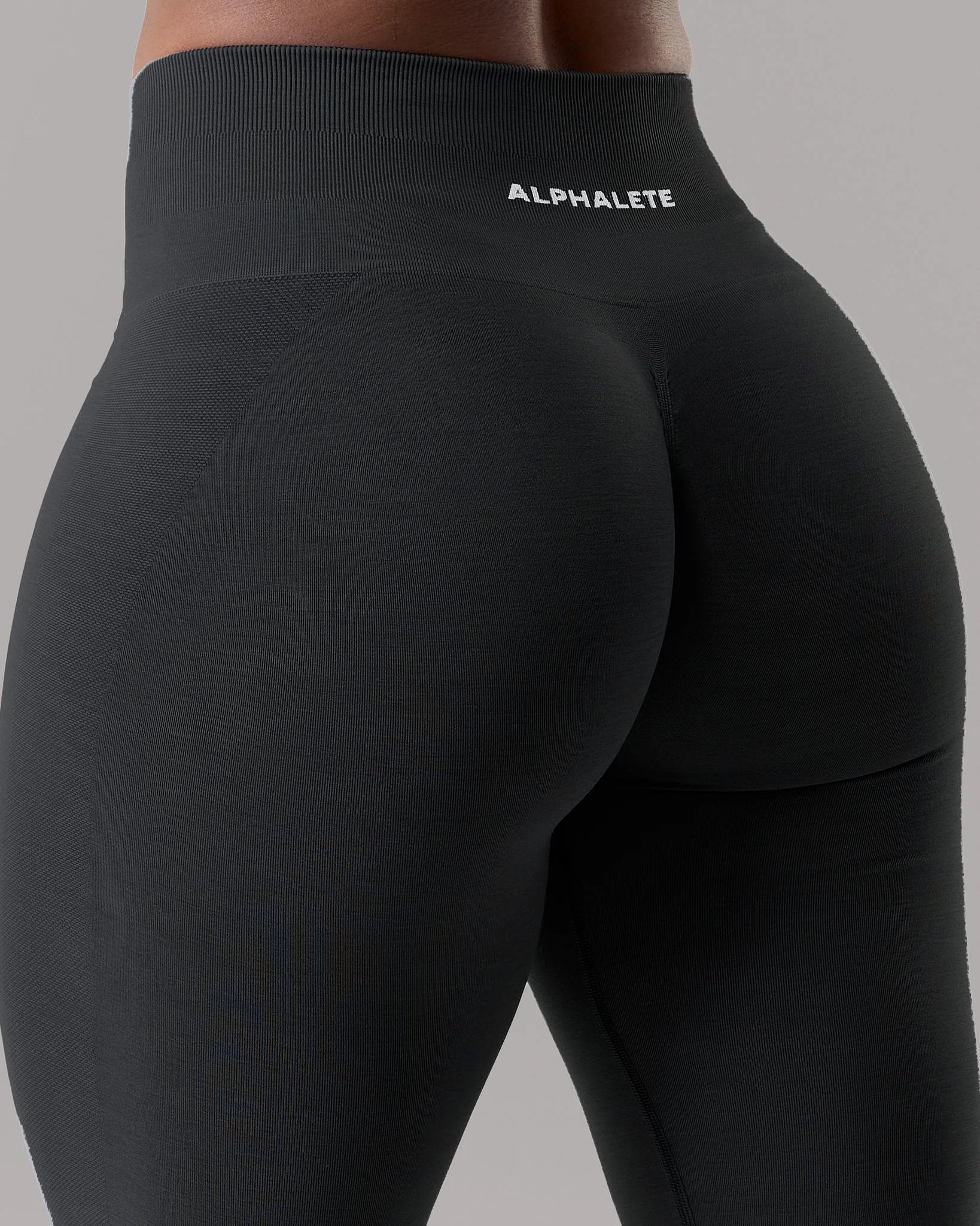 Amplify Mid Rise Legging - Black - Image 5