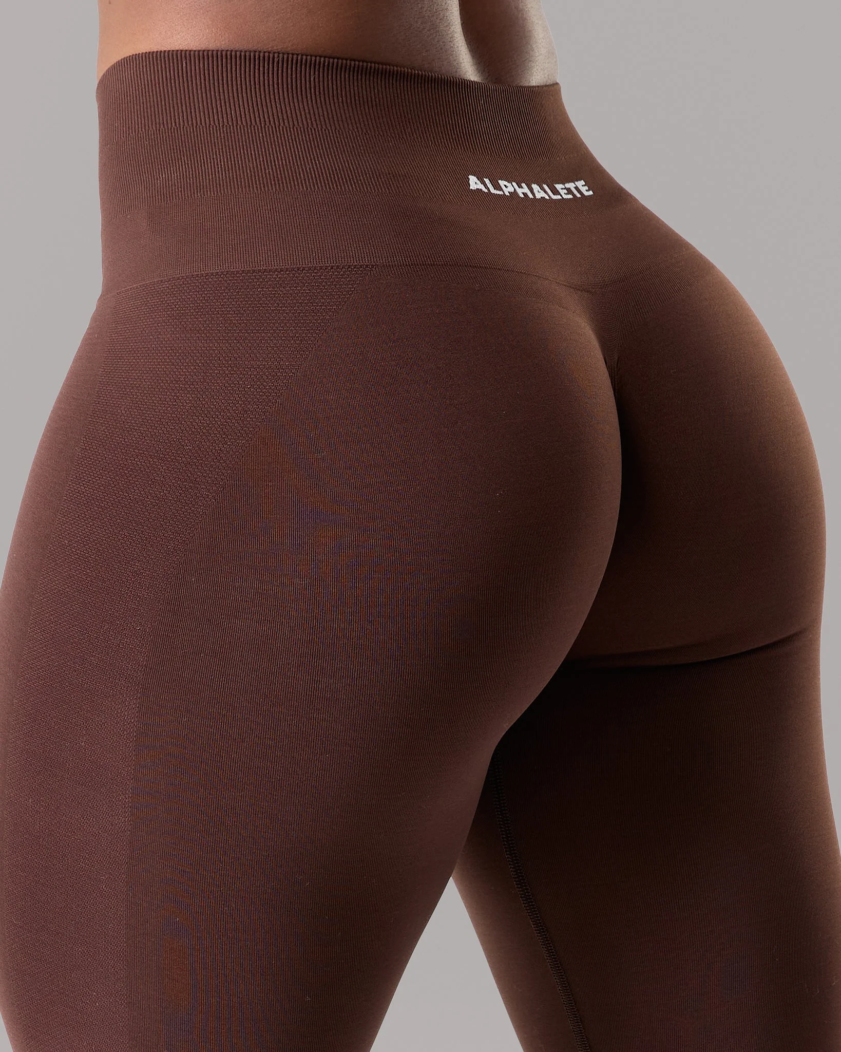 Amplify Mid Rise Legging - Espresso - Image 5