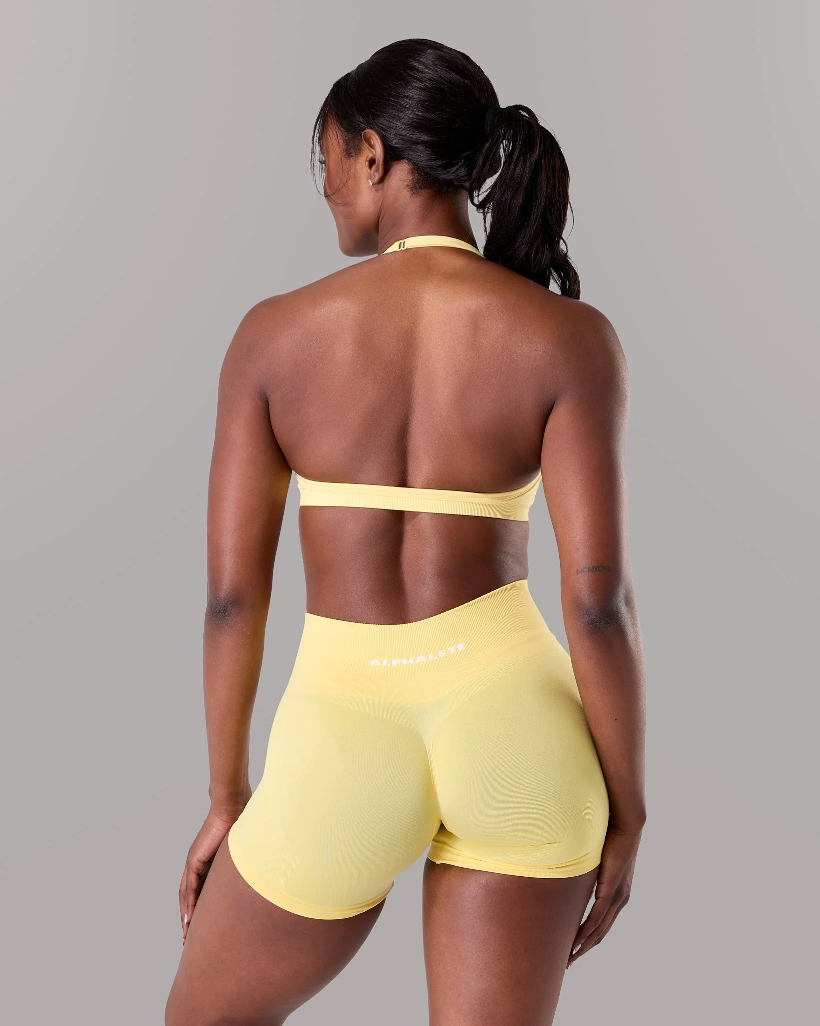 Amplify Minimal Bra - Canary - Image 2