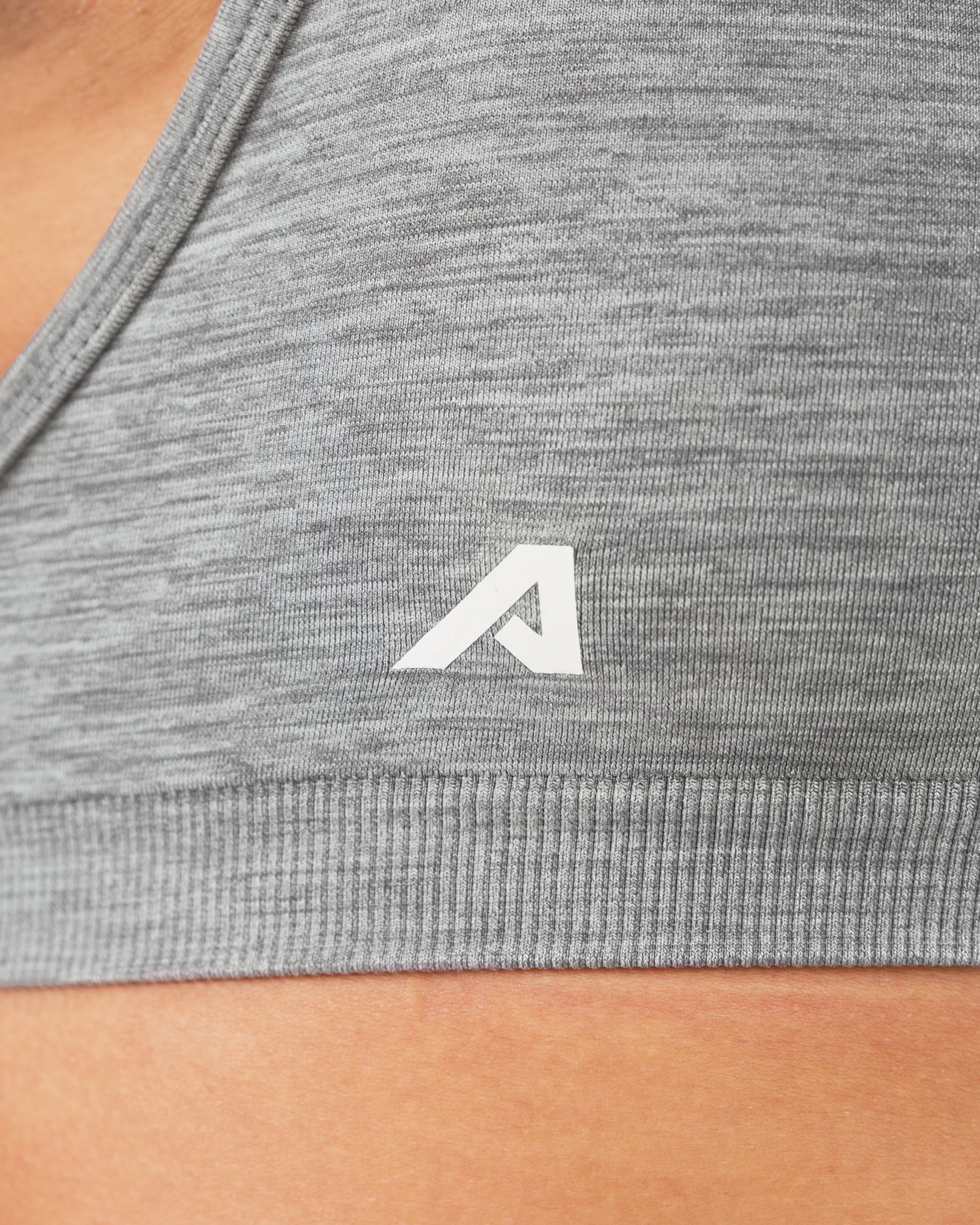 Amplify Minimal Bra - Heather Grey - Image 5