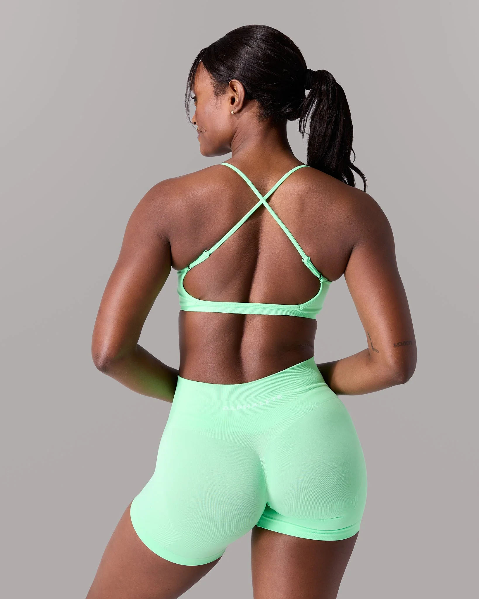 Amplify Open Back Bra - Aurora - Image 2
