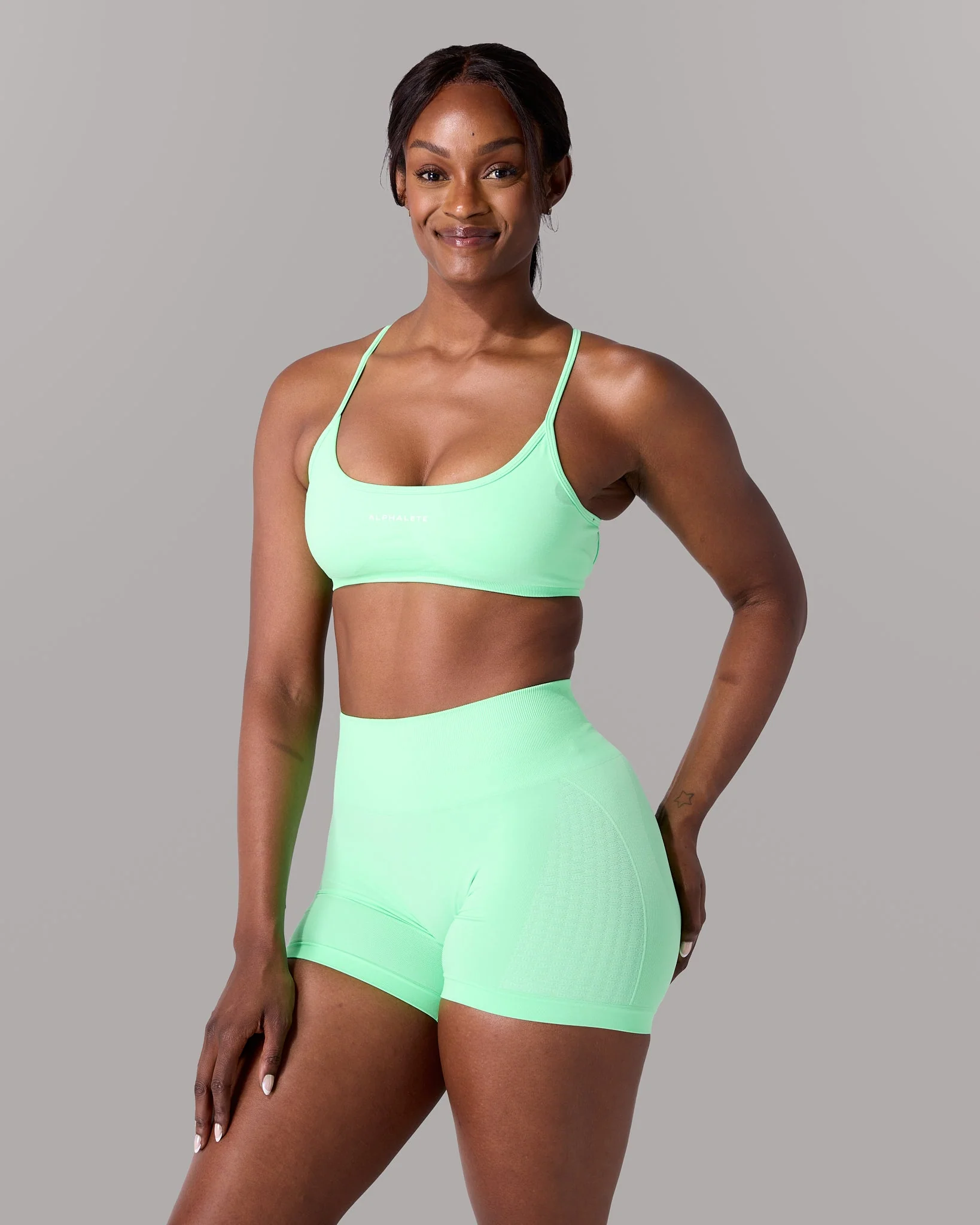 Amplify Open Back Bra - Aurora - Image 3