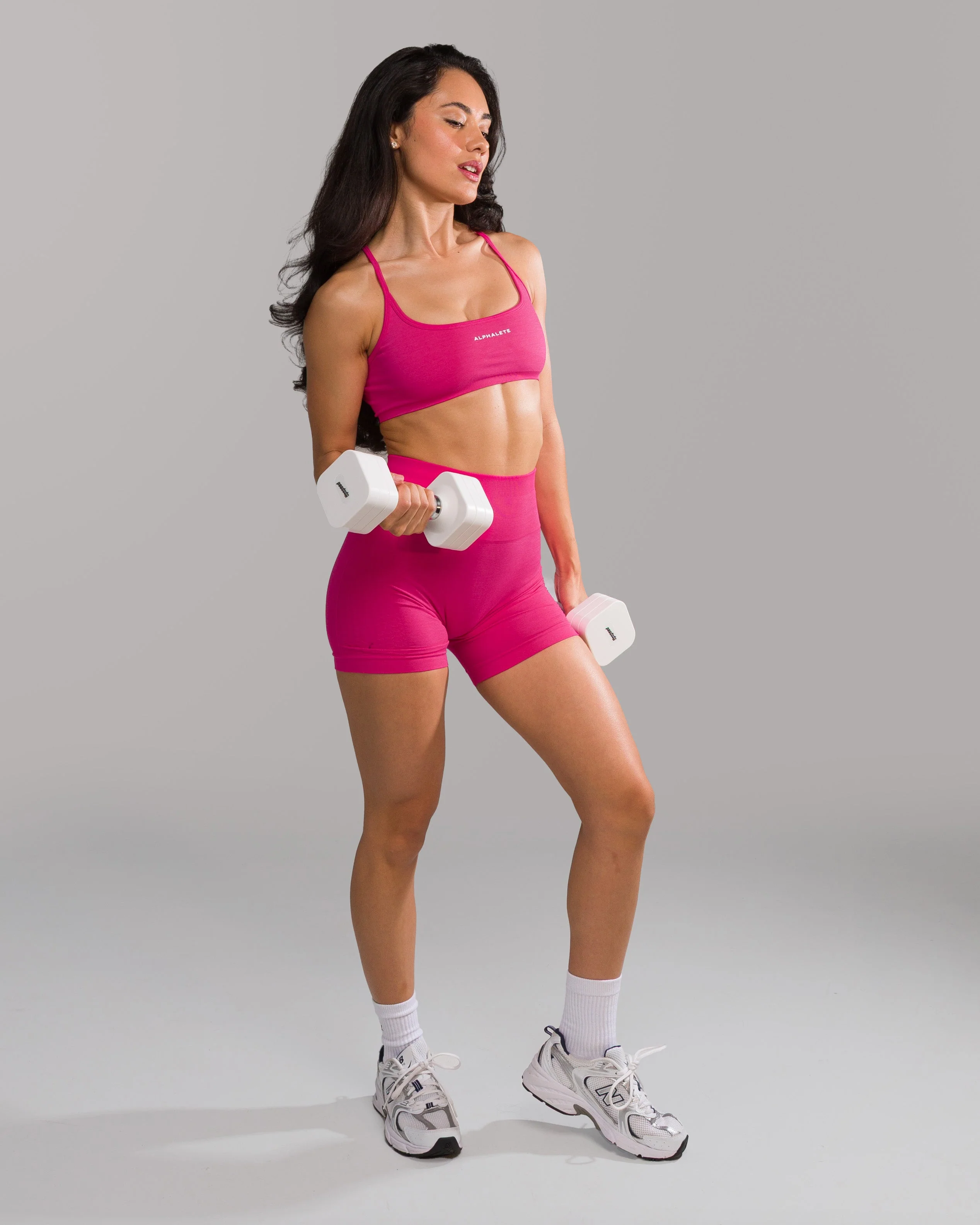Amplify Open Back Bra - Bloom - Image 4