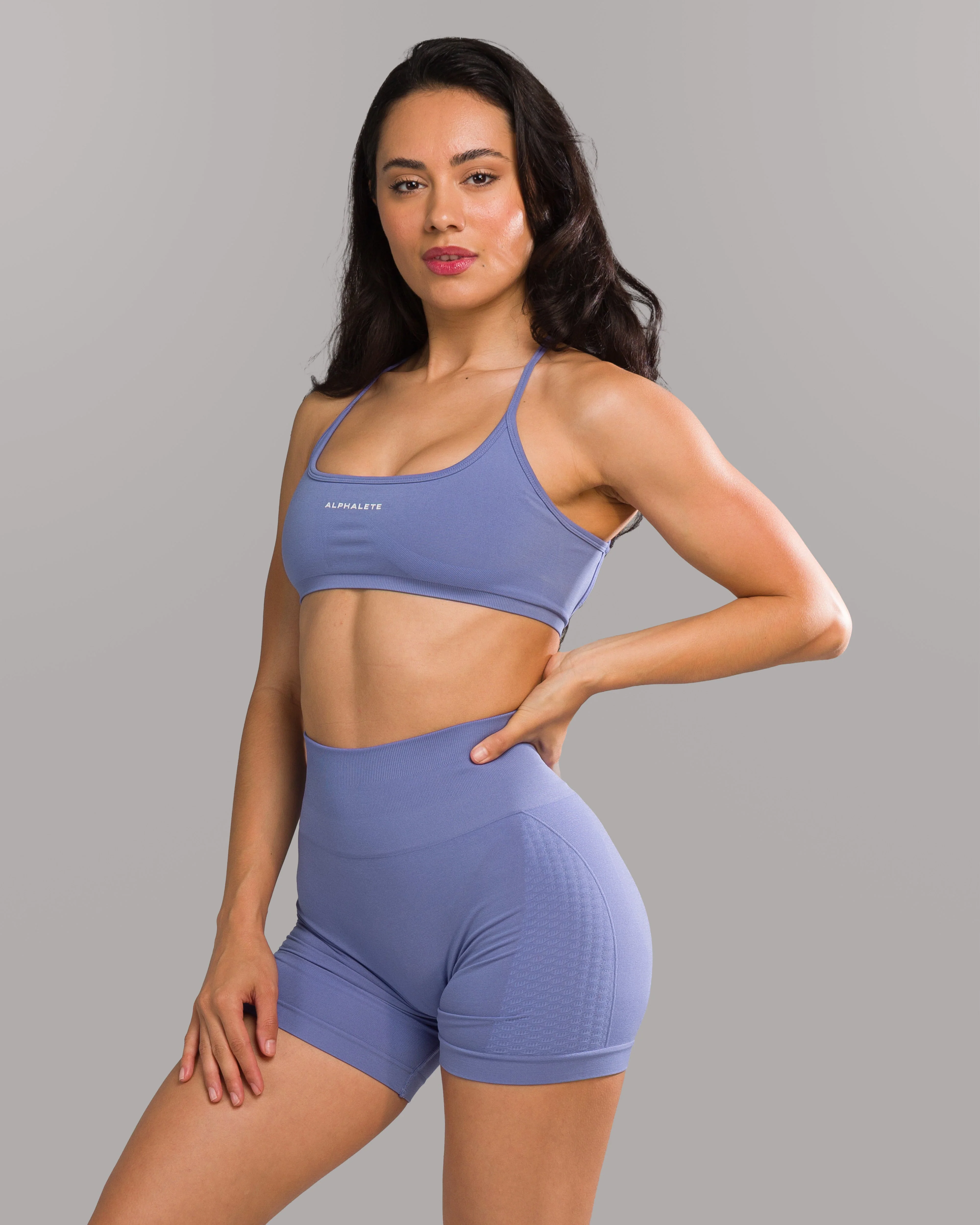 Amplify Open Back Bra - Bluebonnet - Image 2