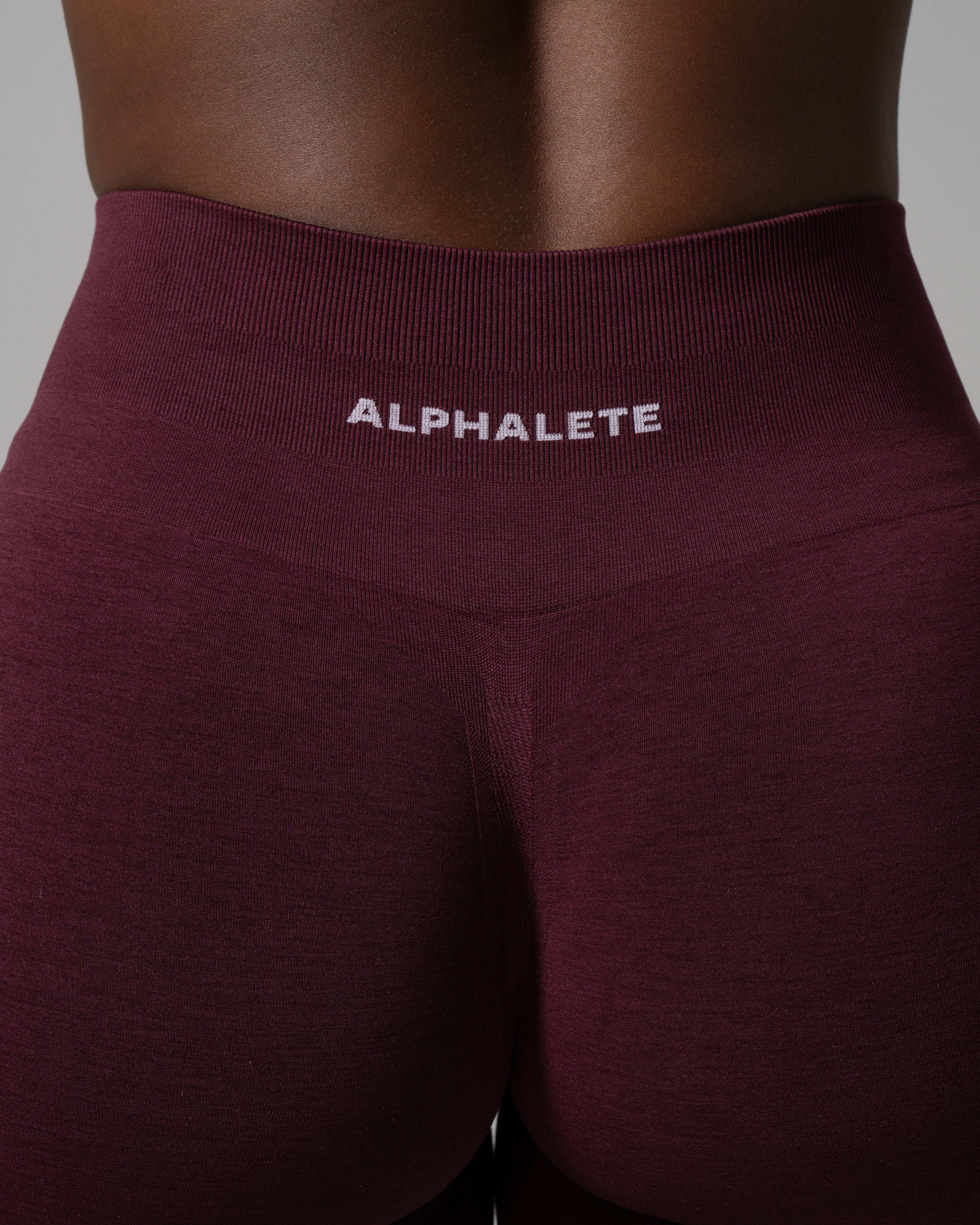 Pump Mid Rise Flared Pant Long - Merlot - Image 6