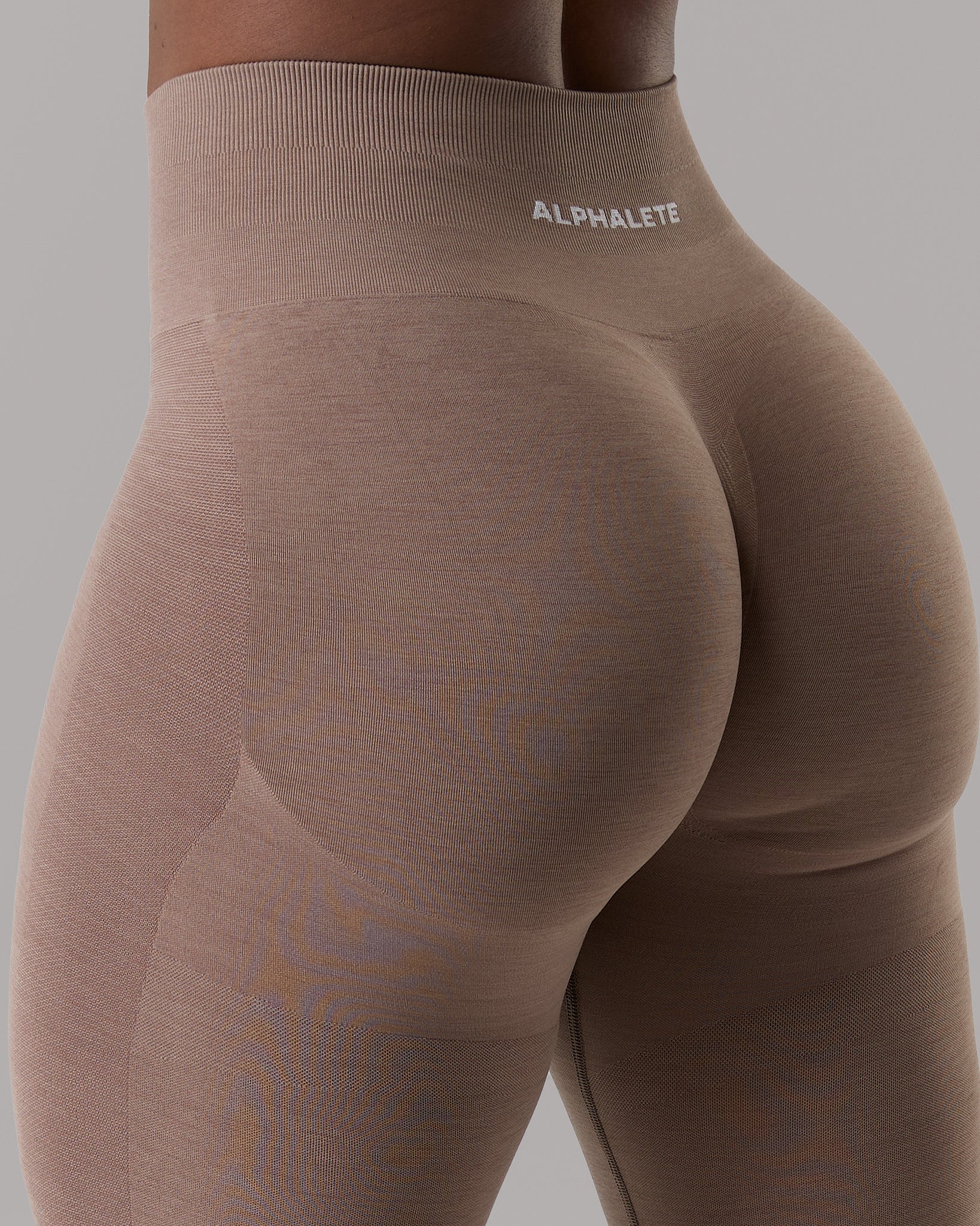 Pump High Rise Legging - Mocha - Image 5
