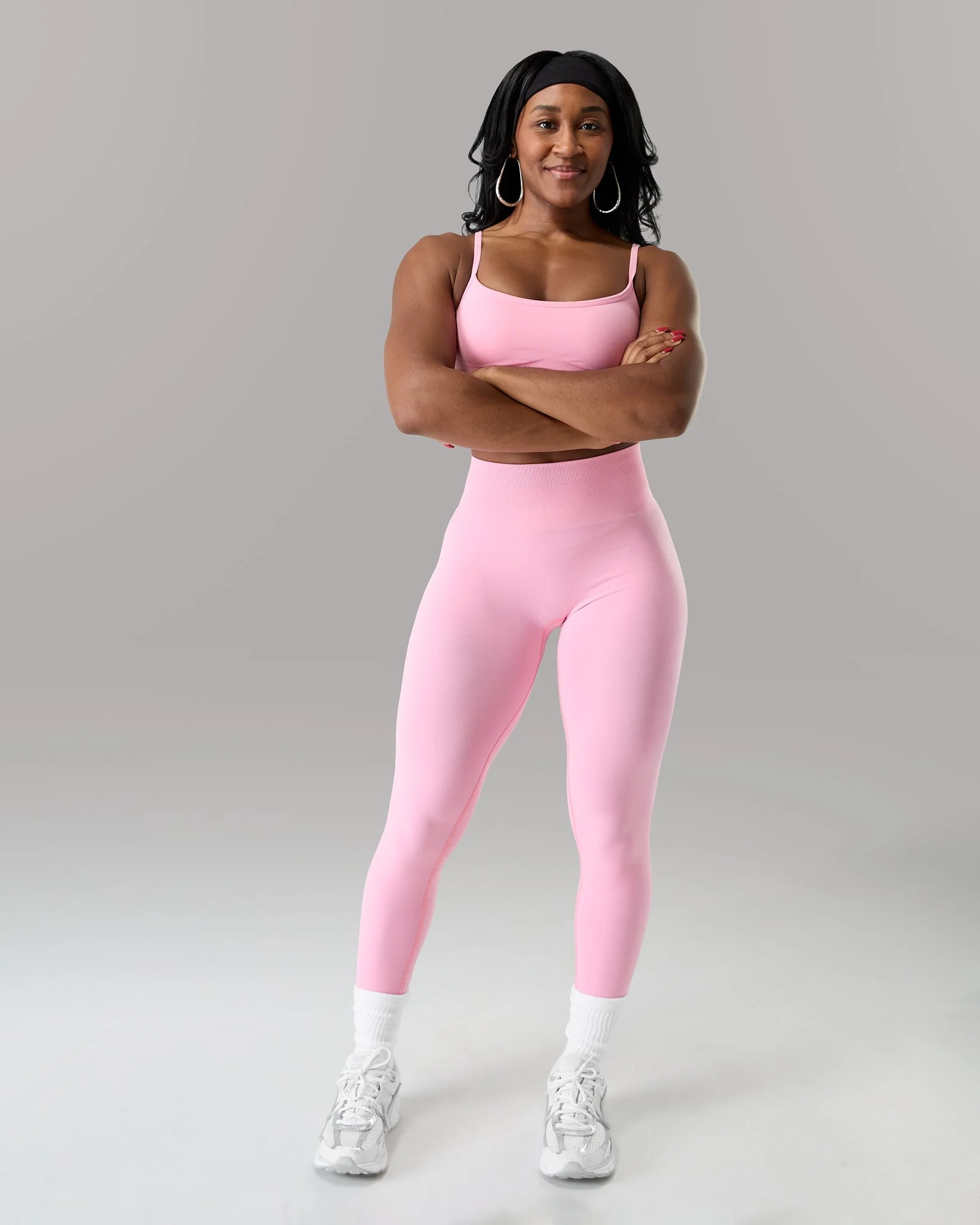 Pump High Rise Legging - Rose - Image 4