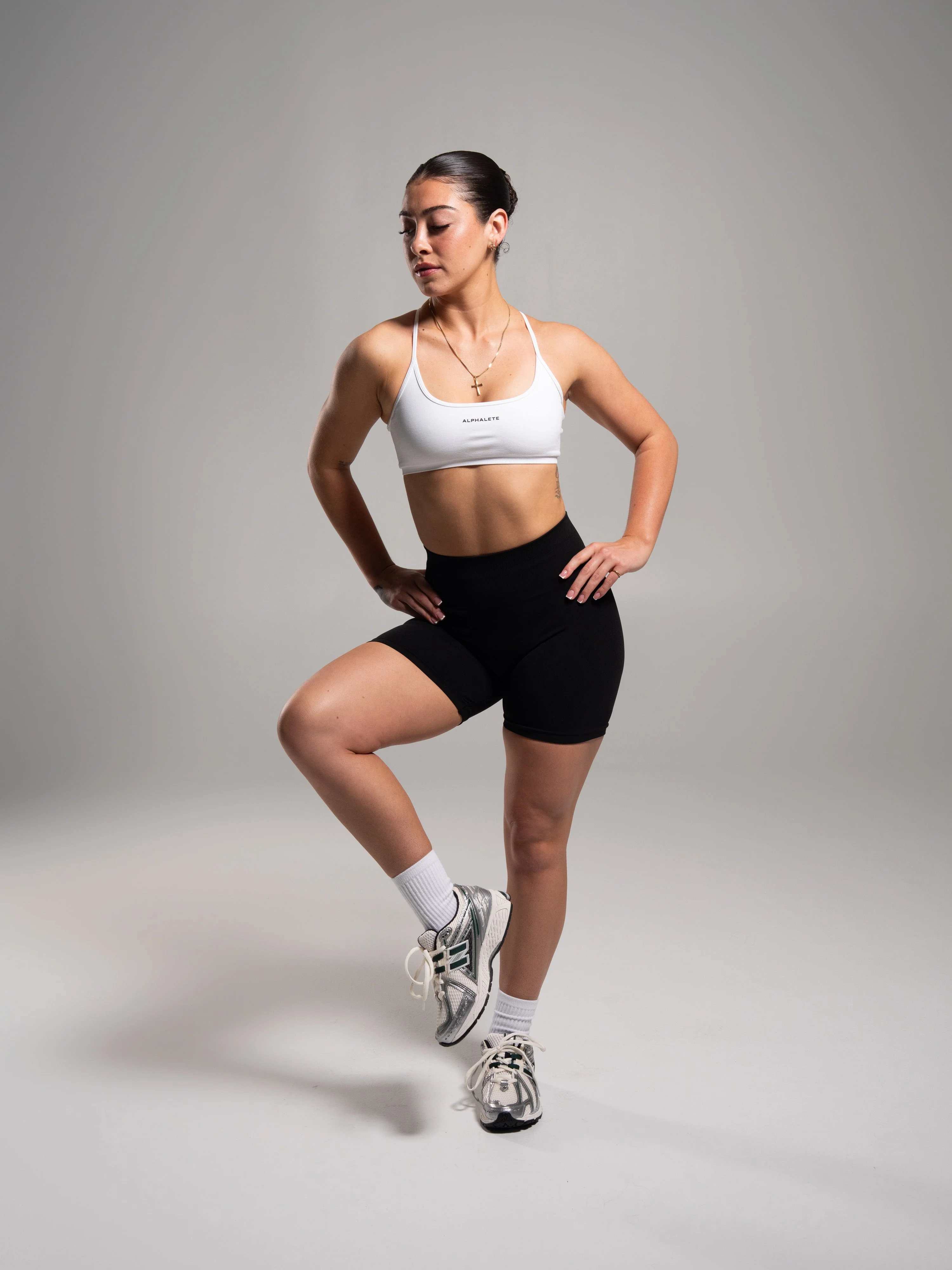 Pump High Rise Short - Black - Image 4