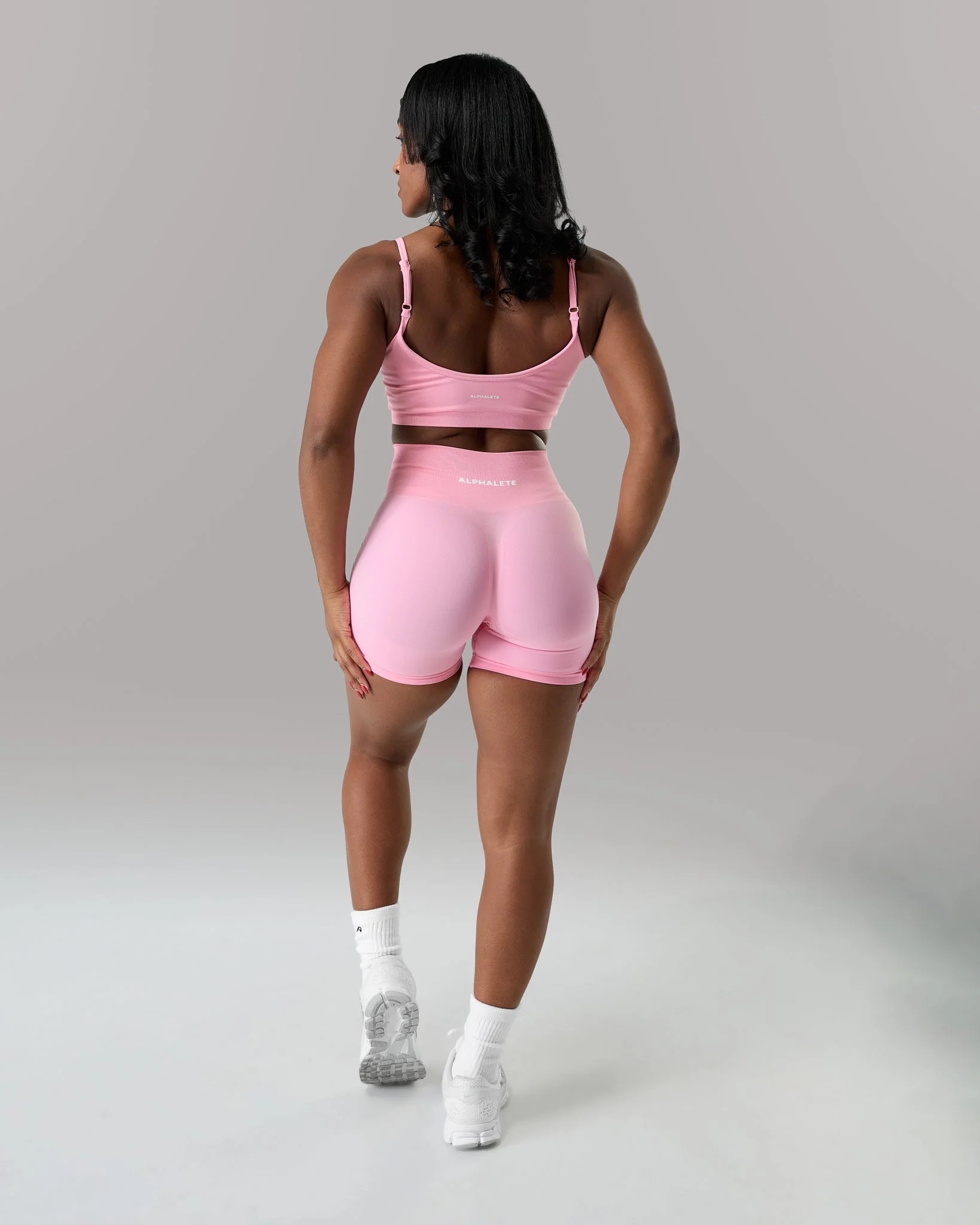 Pump High Rise Short - Rose - Image 4