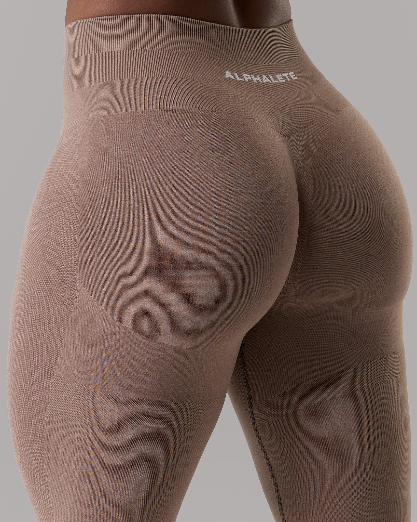 Pump Mid Rise Legging - Mocha - Image 5