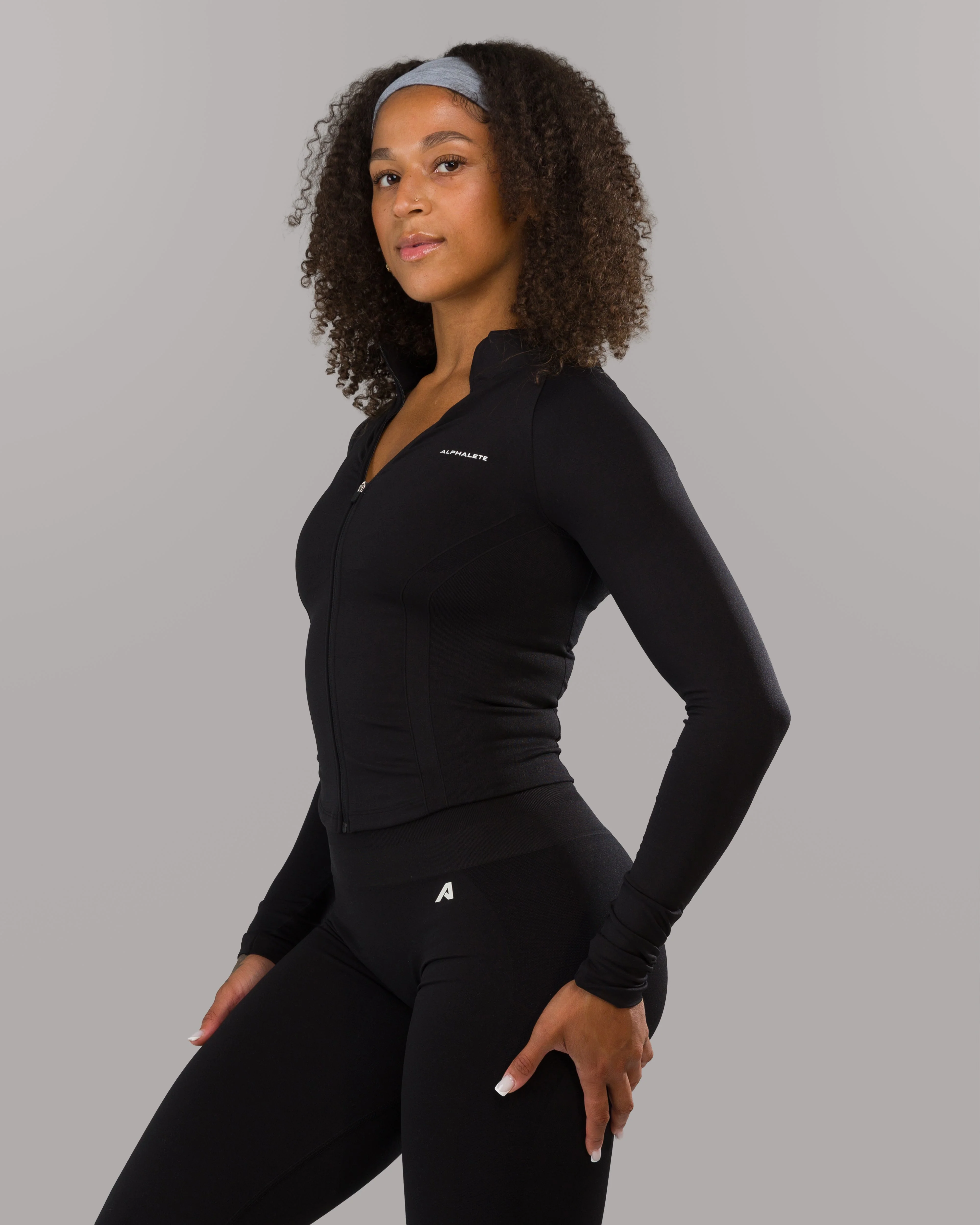 Shape Jacket - Black - Image 2