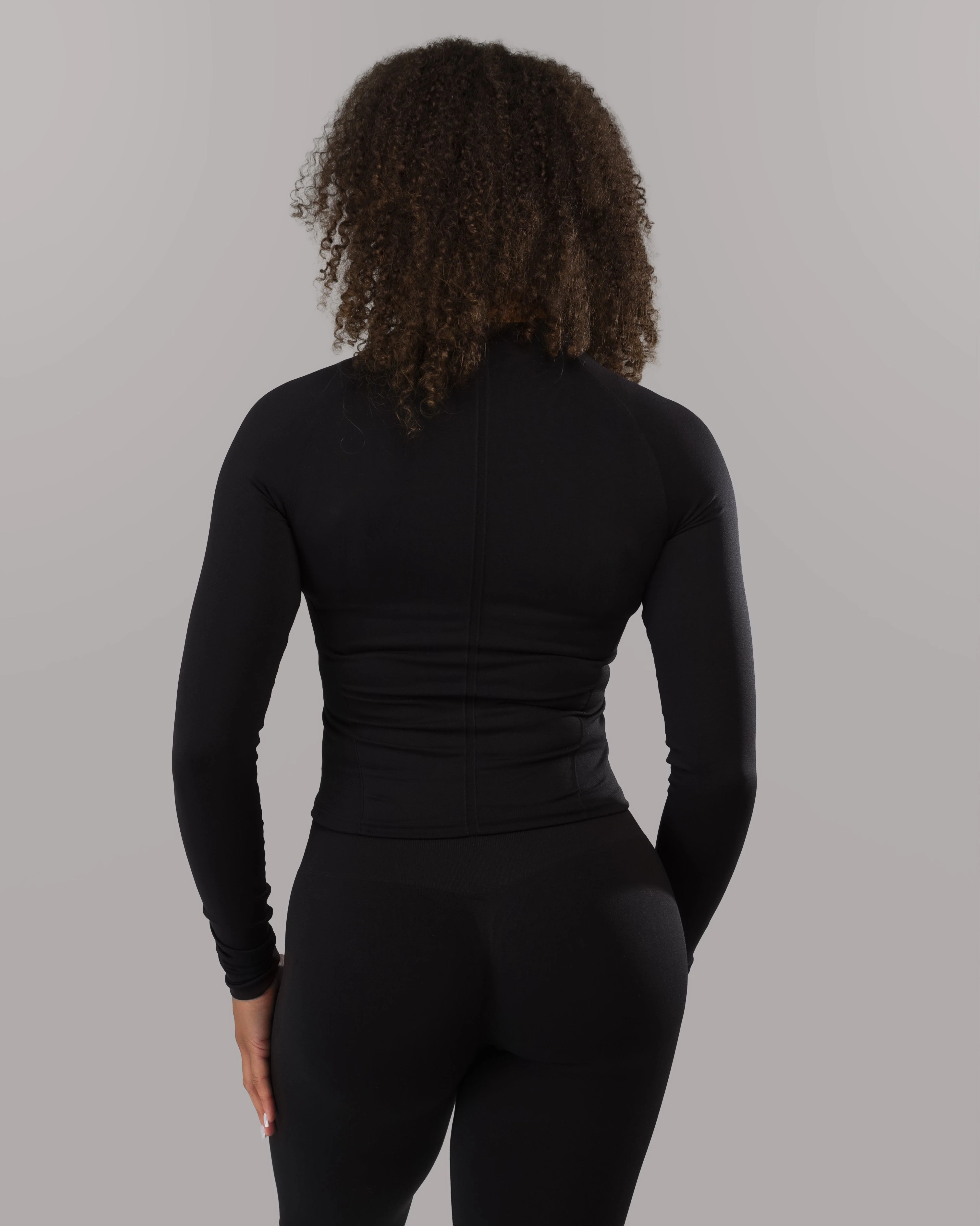 Shape Jacket - Black - Image 3