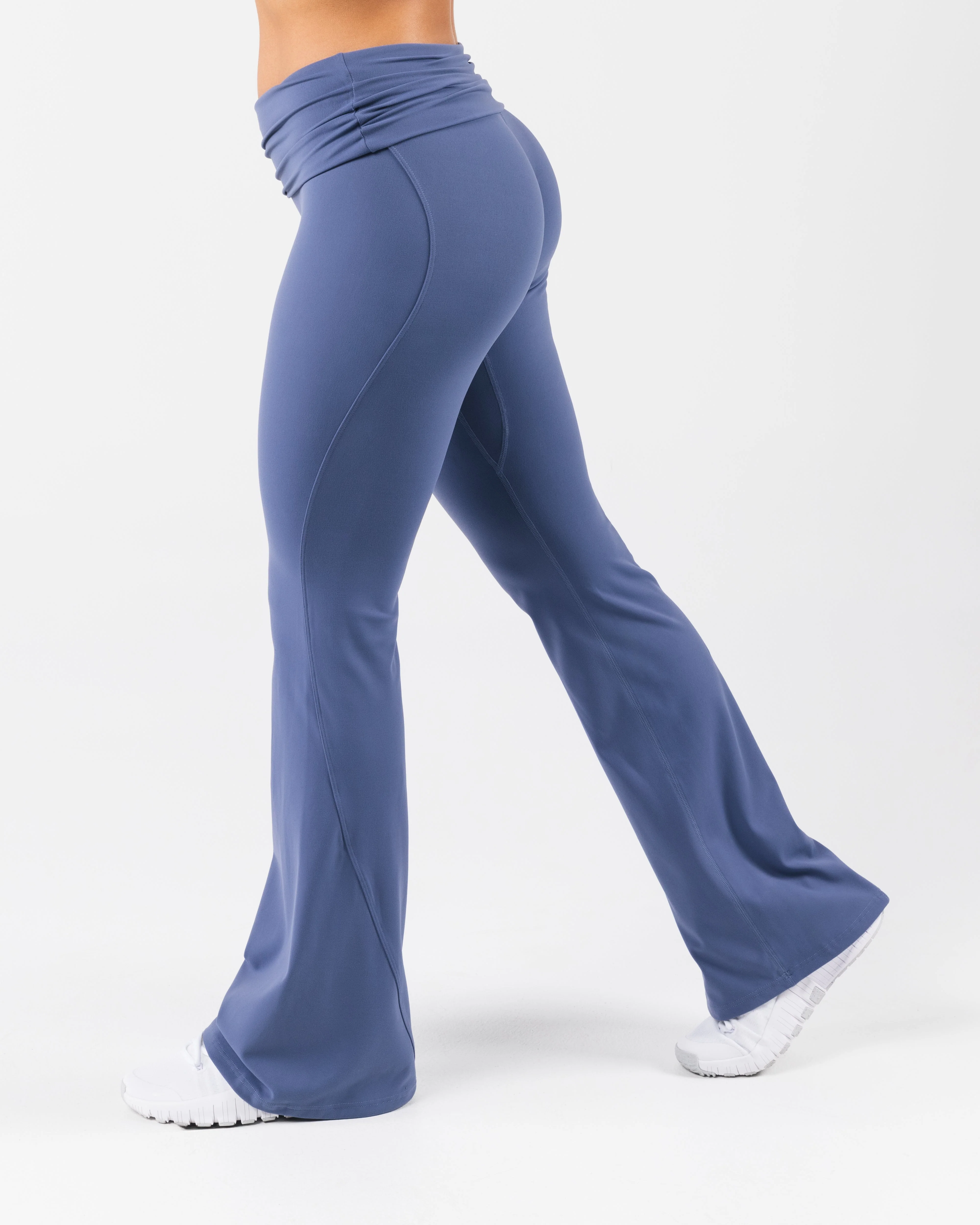 Aura Foldover Flare - Dusty Blue - Image 5