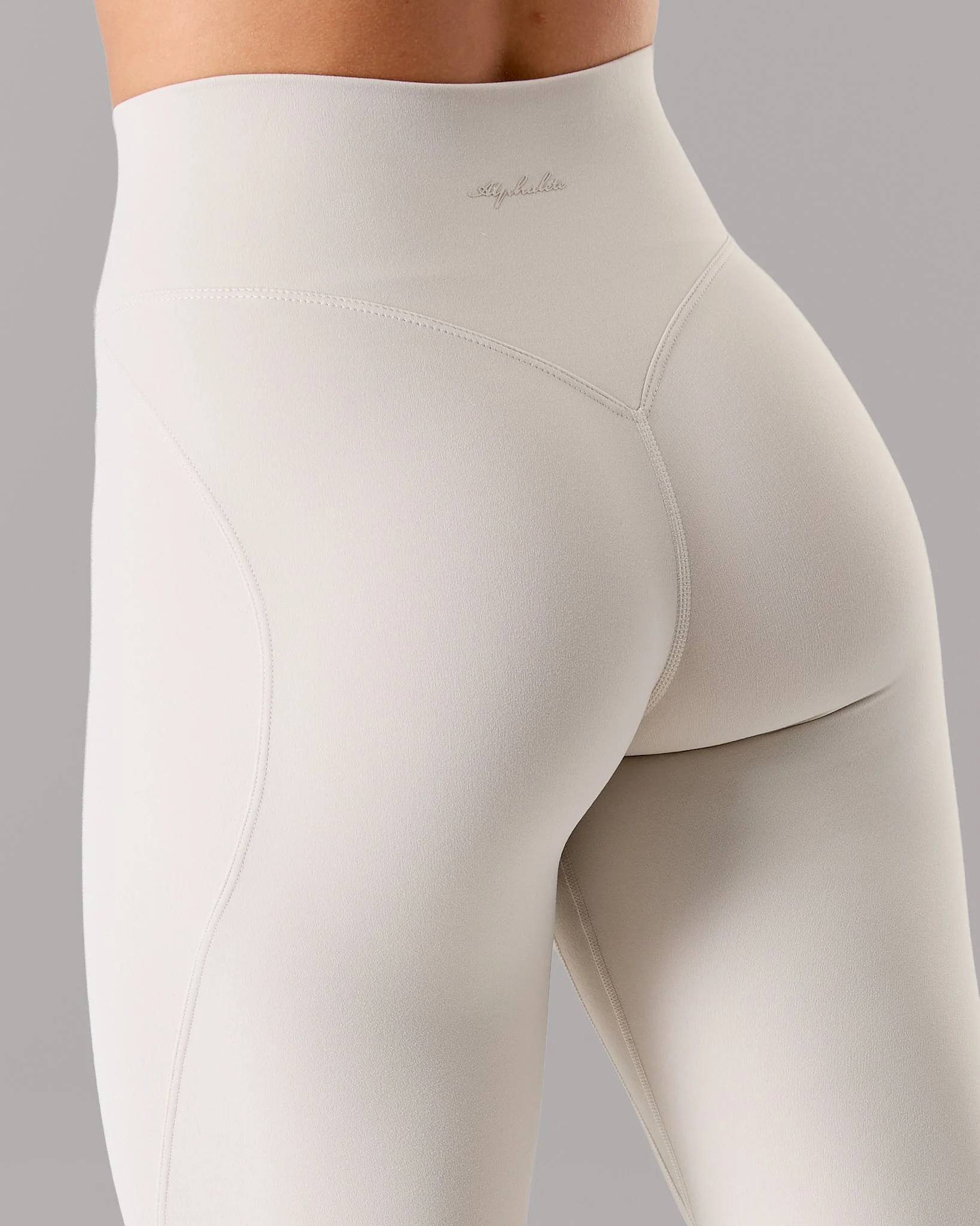 Aura Ultra-High Rise Legging - Wheat - Image 5