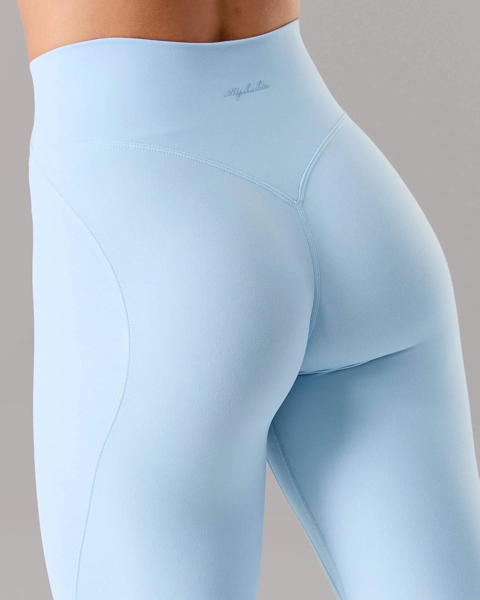 Aura Ultra-High Rise Legging - Powder Blue - Image 5