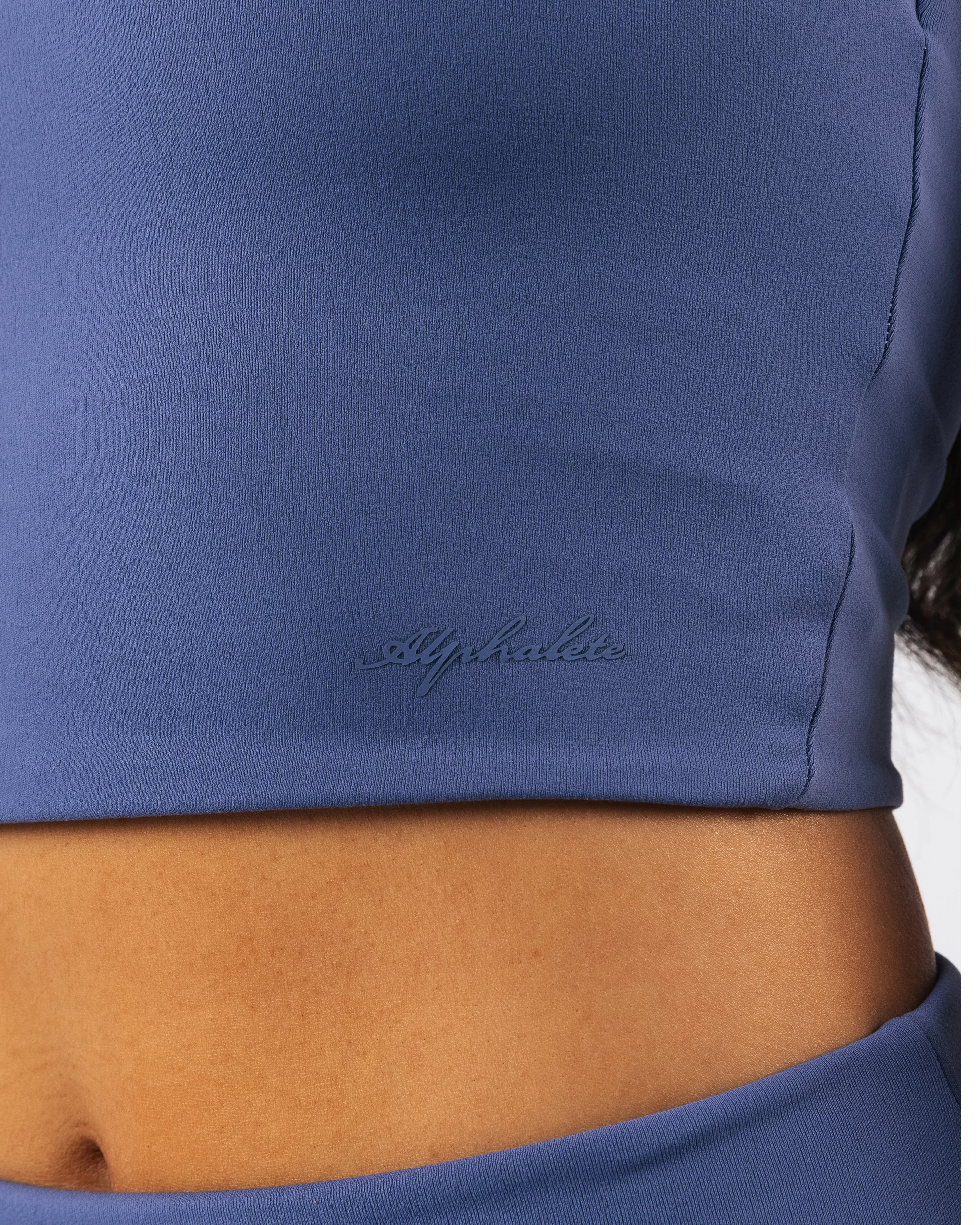Aura Lilly Tank - Dusty Blue - Image 6