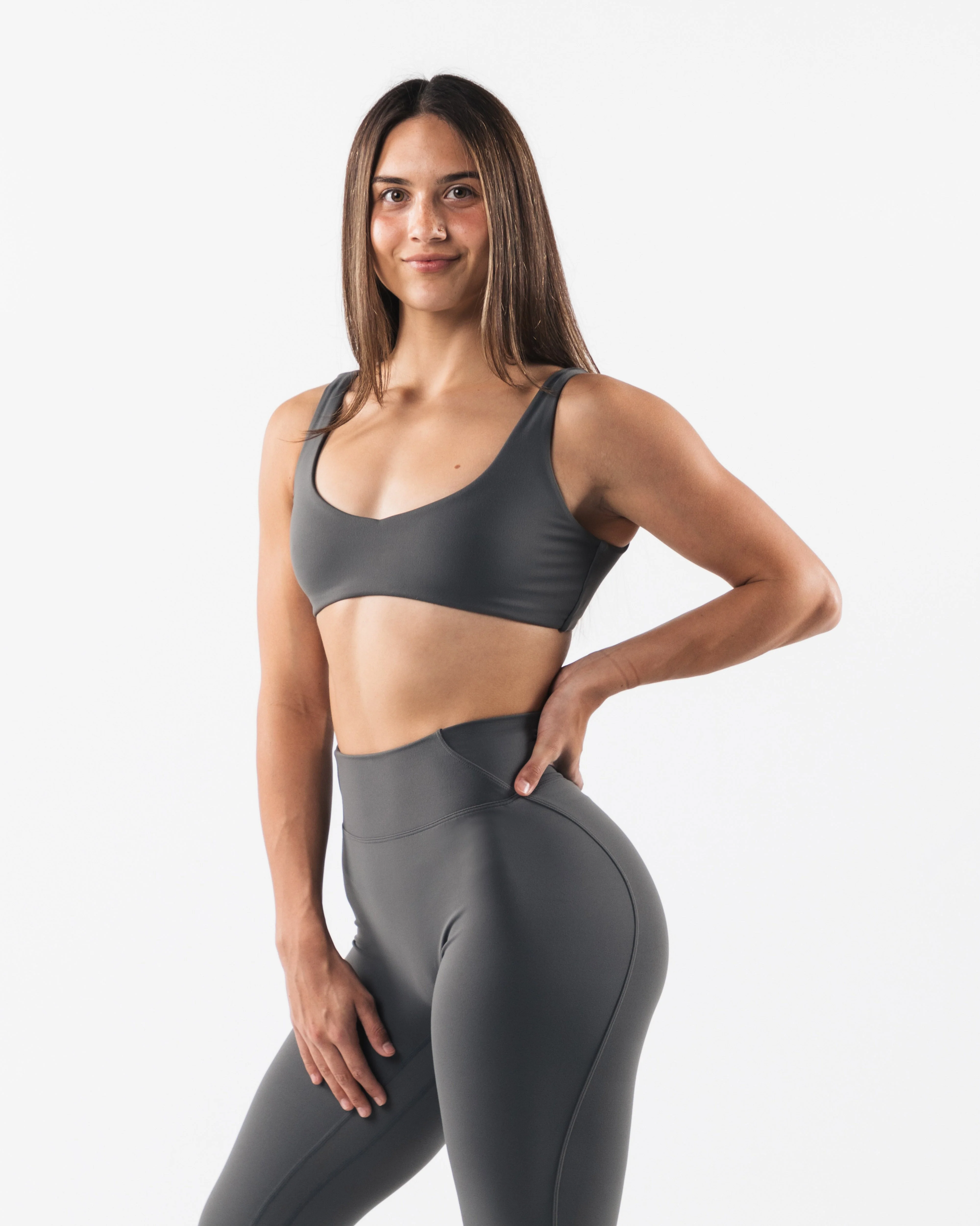 Aura Sculpt Bra - Pewter - Image 4