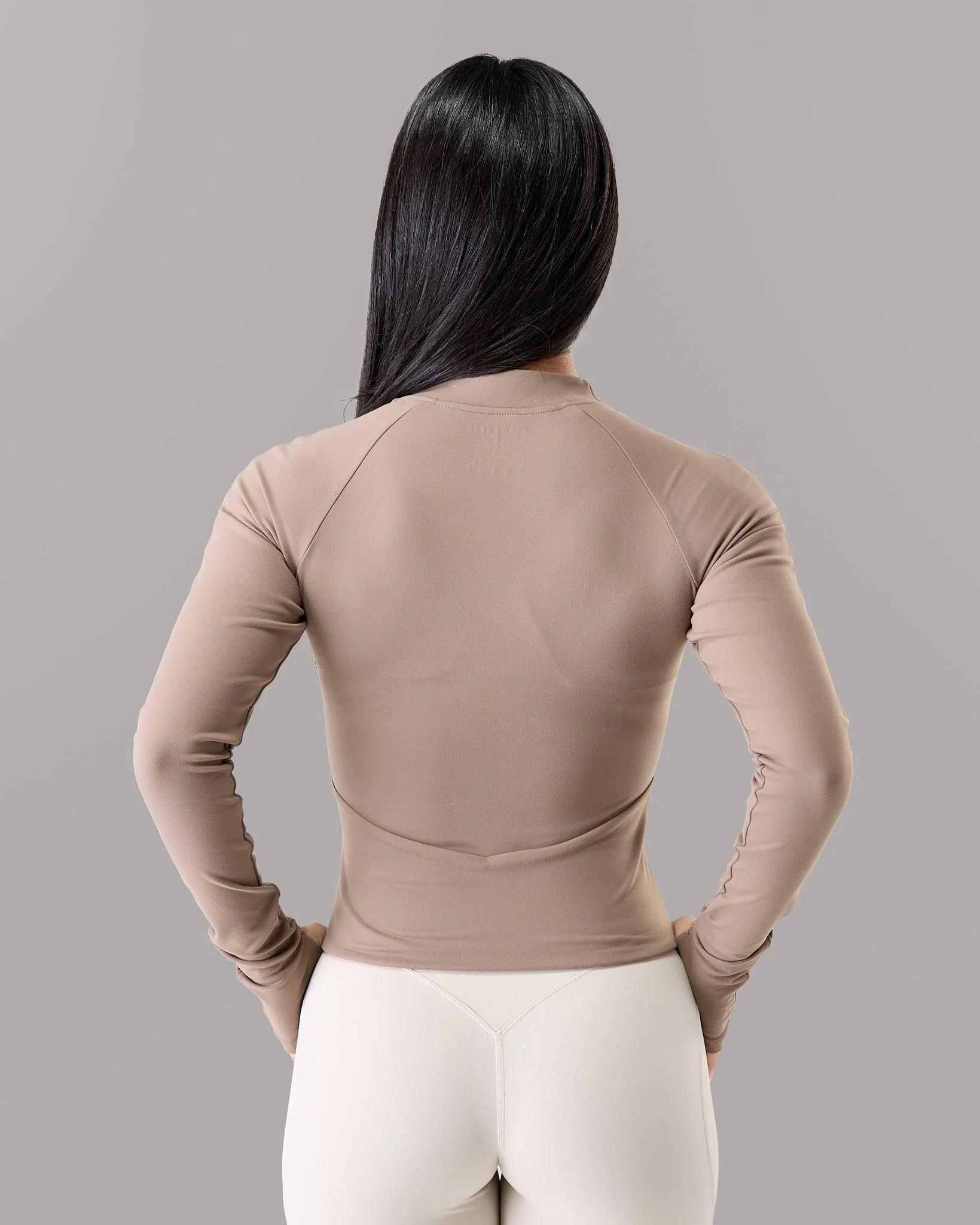 Aura Sculpt Jacket - Mocha - Image 4