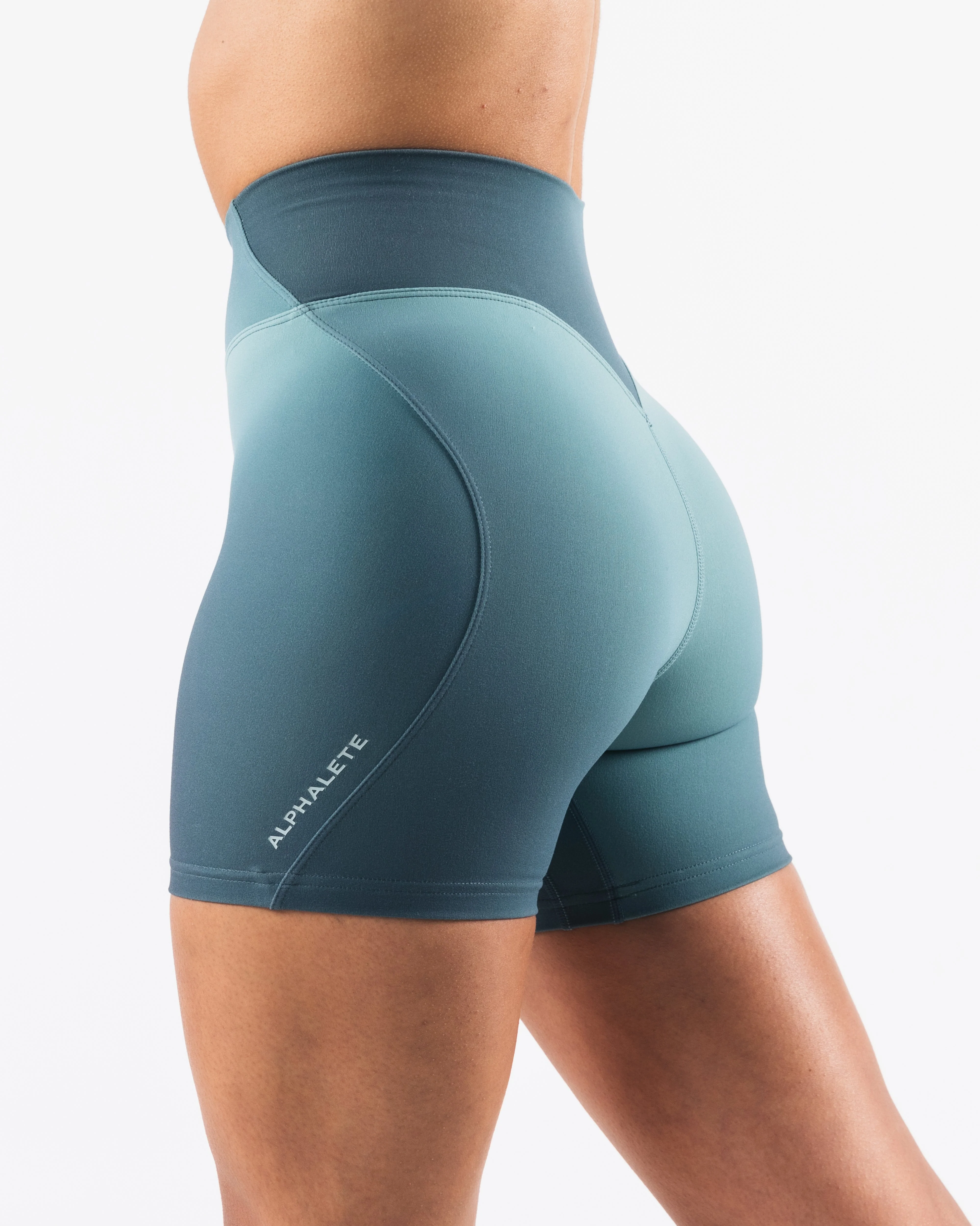Aura Ultra-High Rise Short - Aura Glacier Print - Image 3