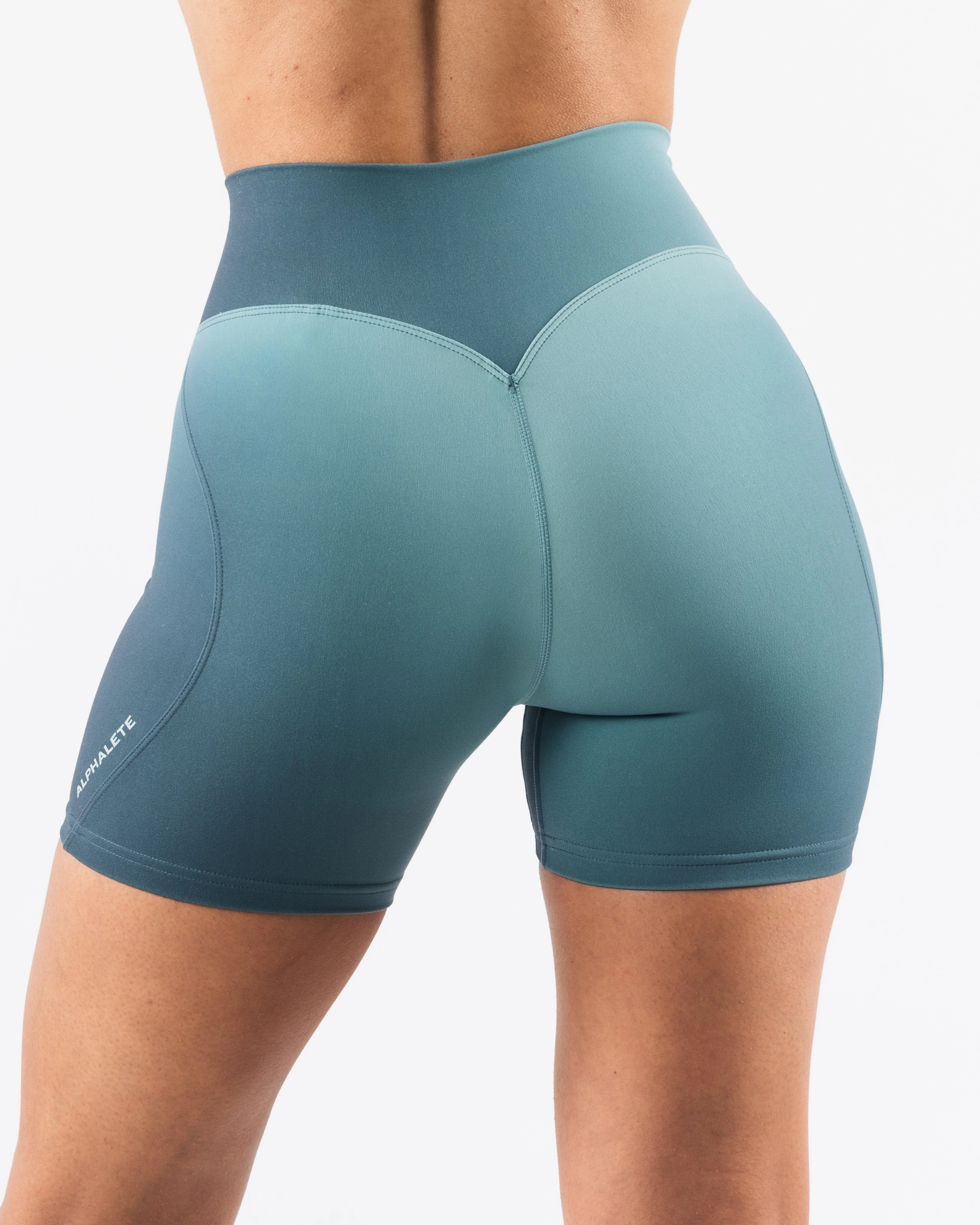 Aura Ultra-High Rise Short - Aura Glacier Print - Image 4