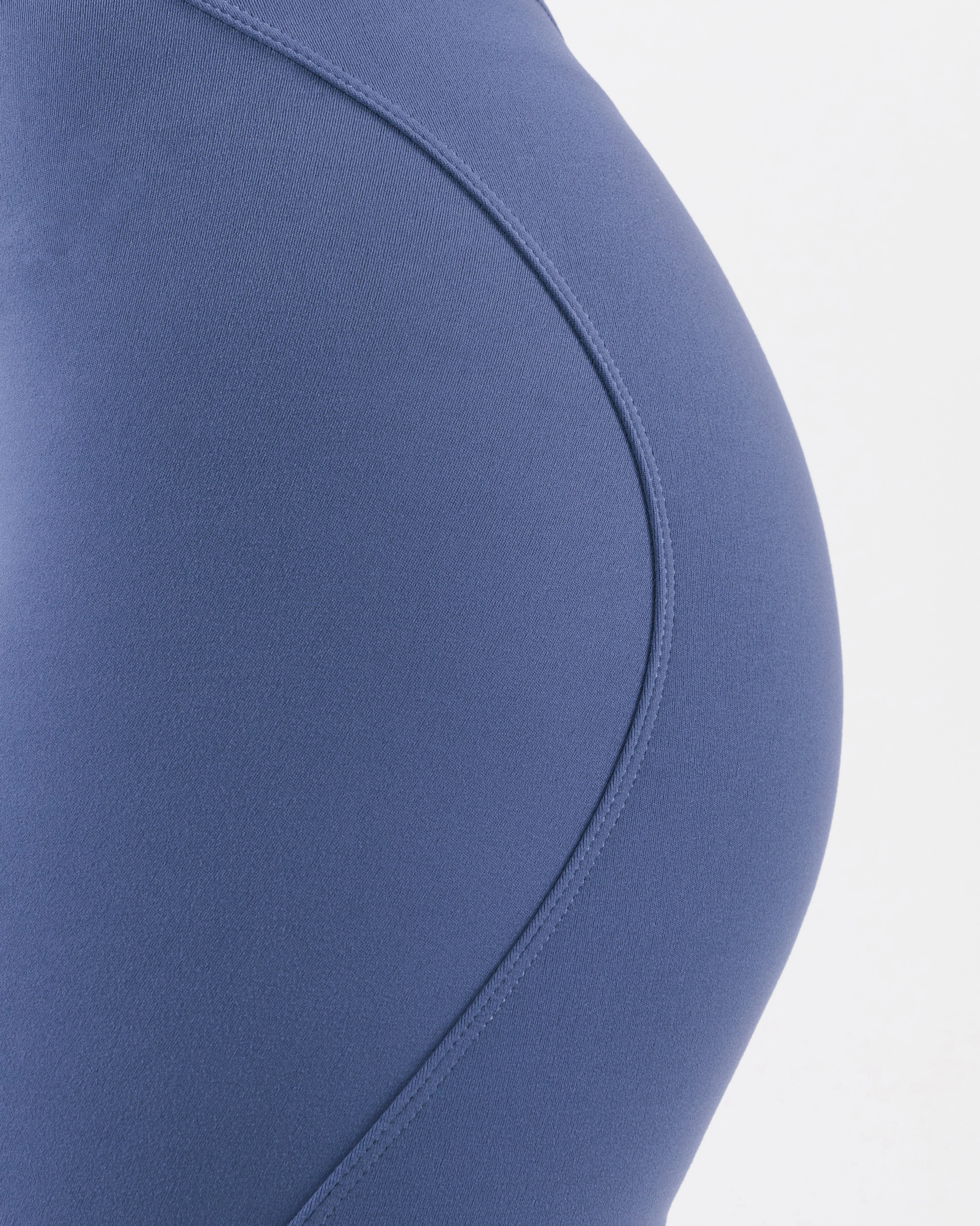 Aura Ultra-High Rise Short - Dusty Blue - Image 5
