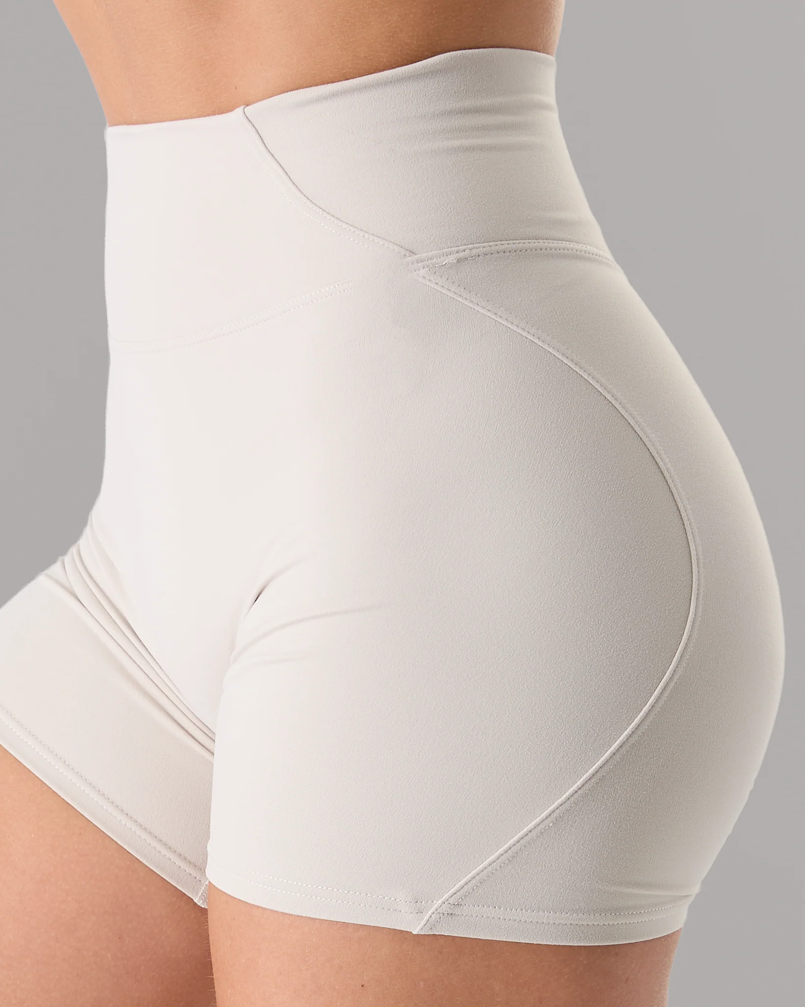 Aura Ultra-High Rise Short - Wheat - Image 5