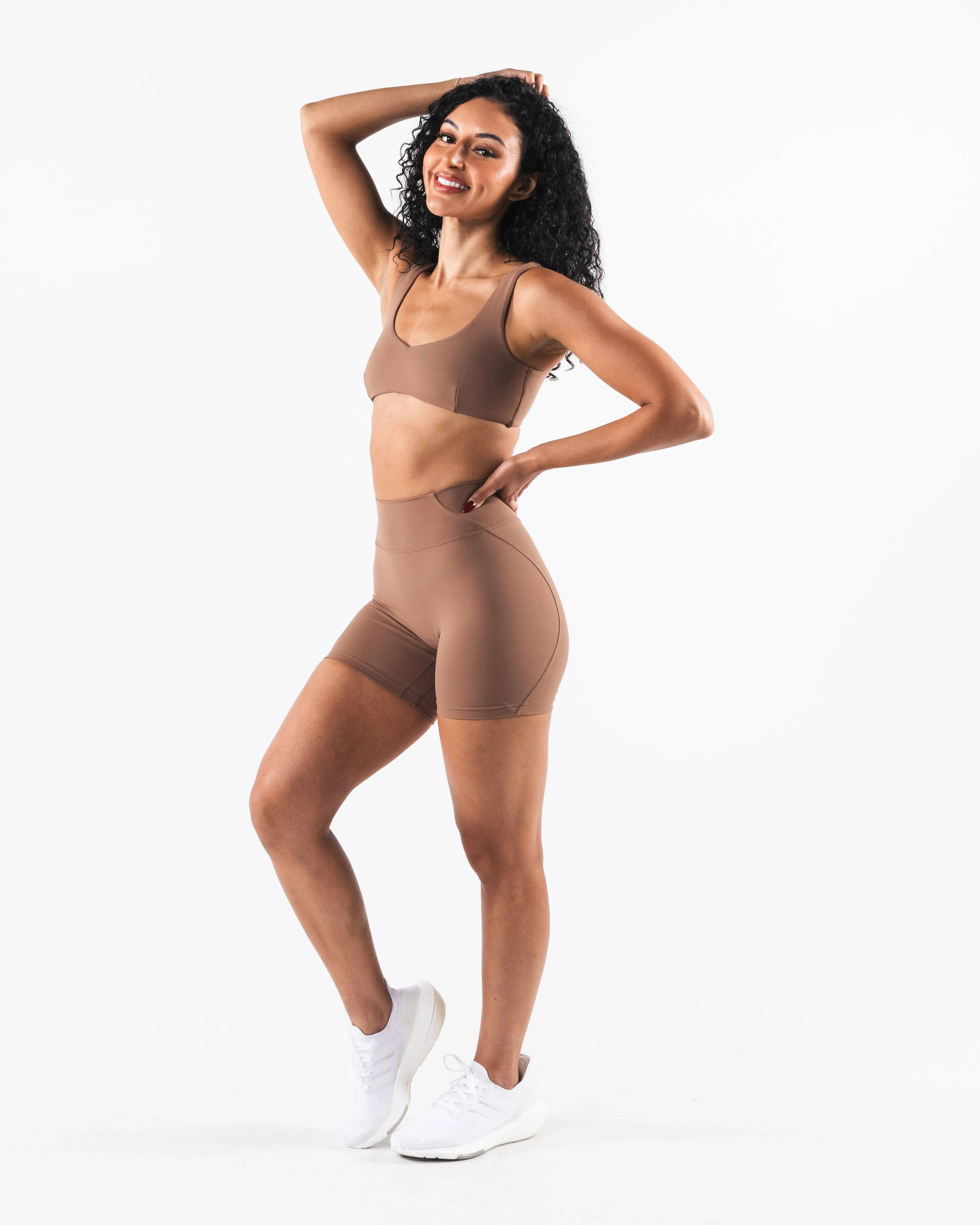 Aura Ultra-High Rise Short - Oak - Image 2