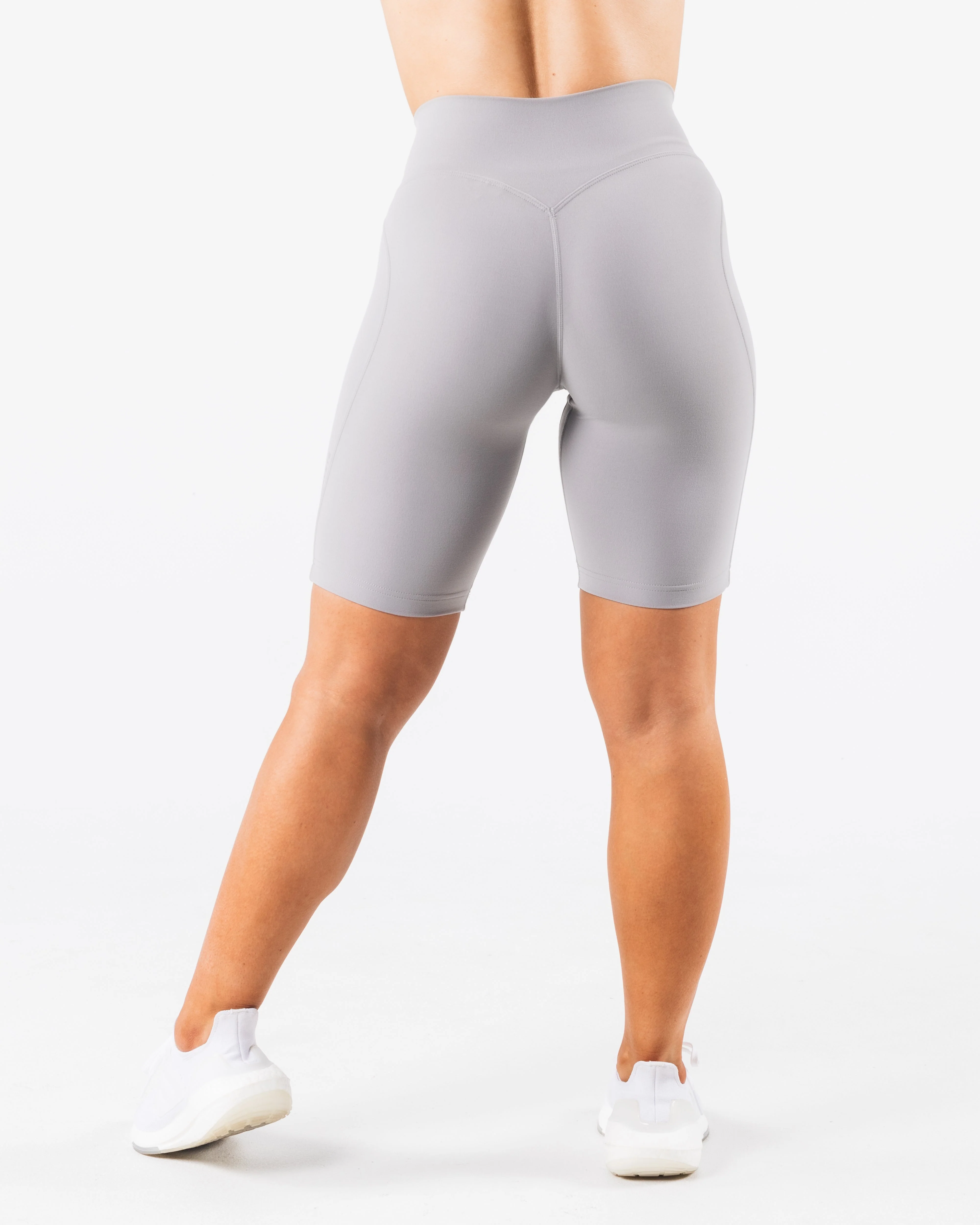 Aura Ultra-High Rise Biker Short - Smoke - Image 4