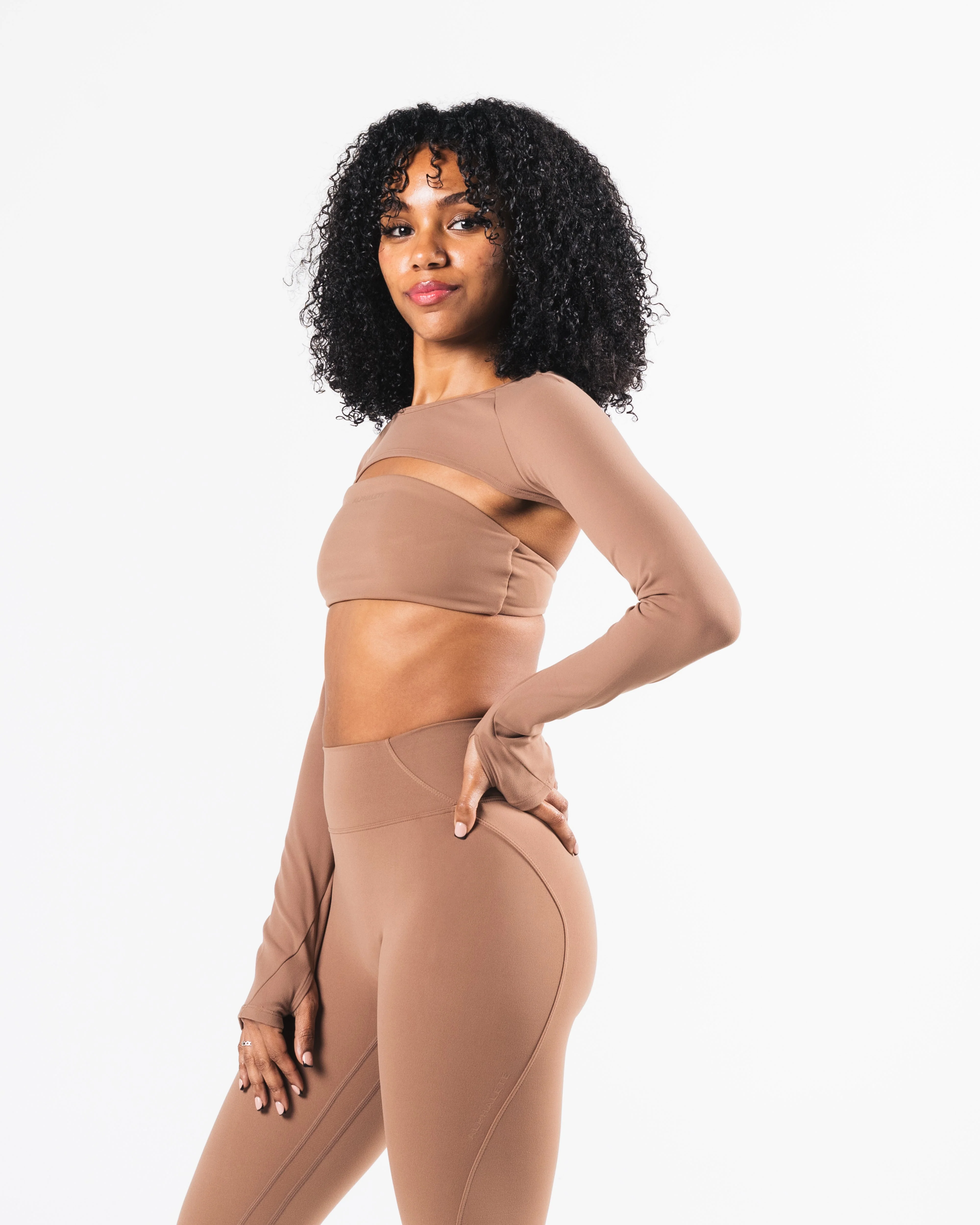 Aura Shrug LS - Oak - Image 3