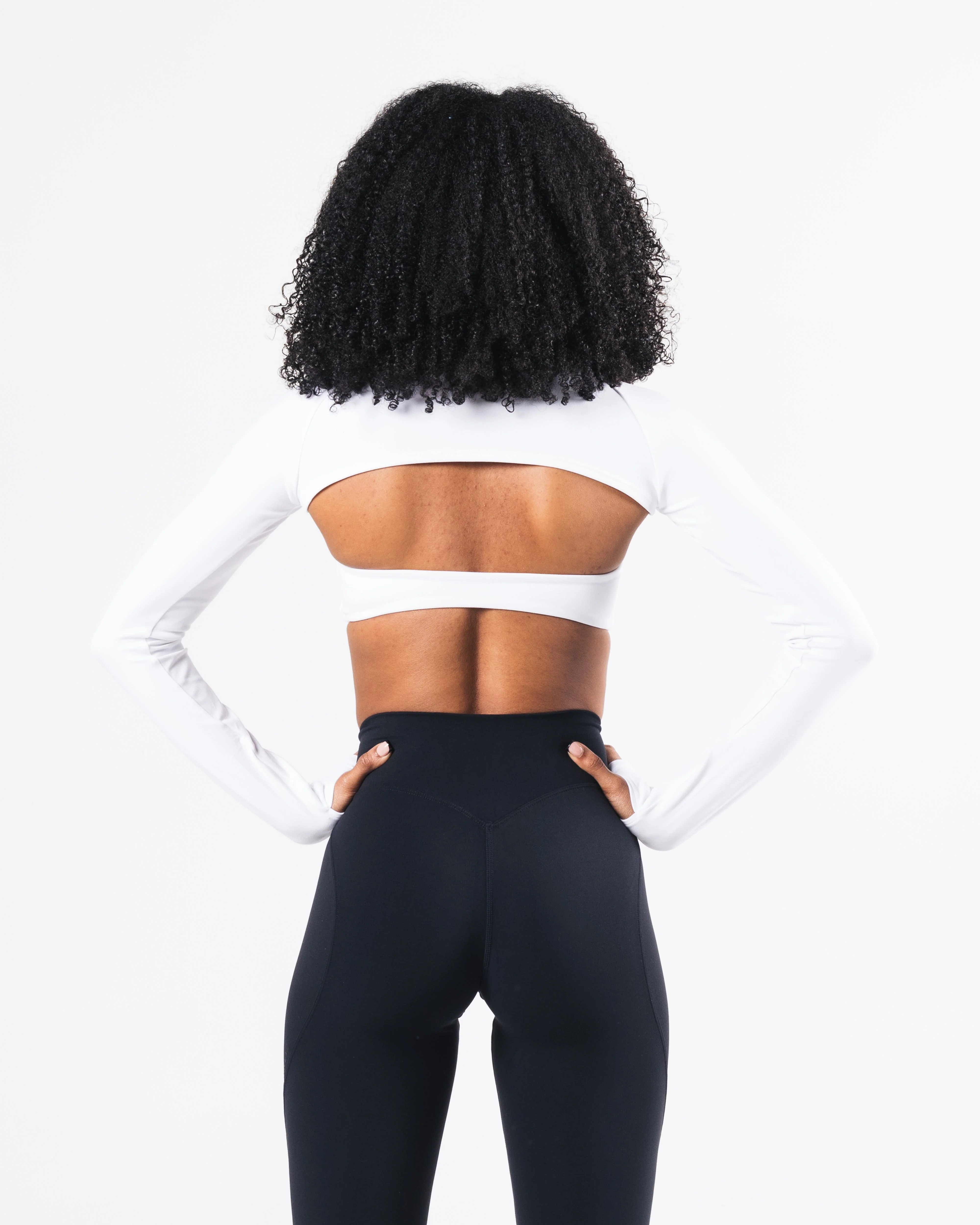 Aura Shrug LS - White - Image 4