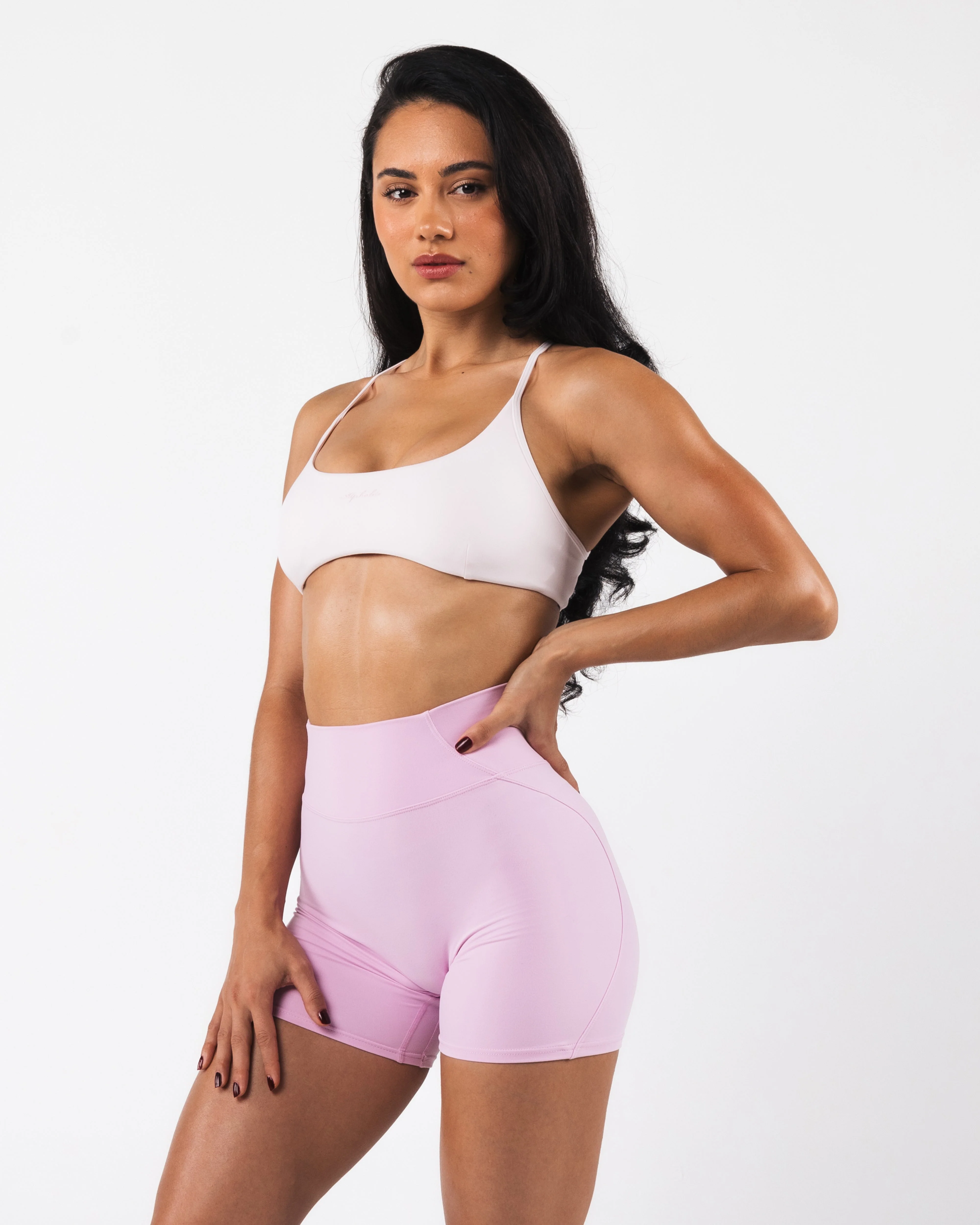 Aura Strappy Bra - Tea Rose - Image 4
