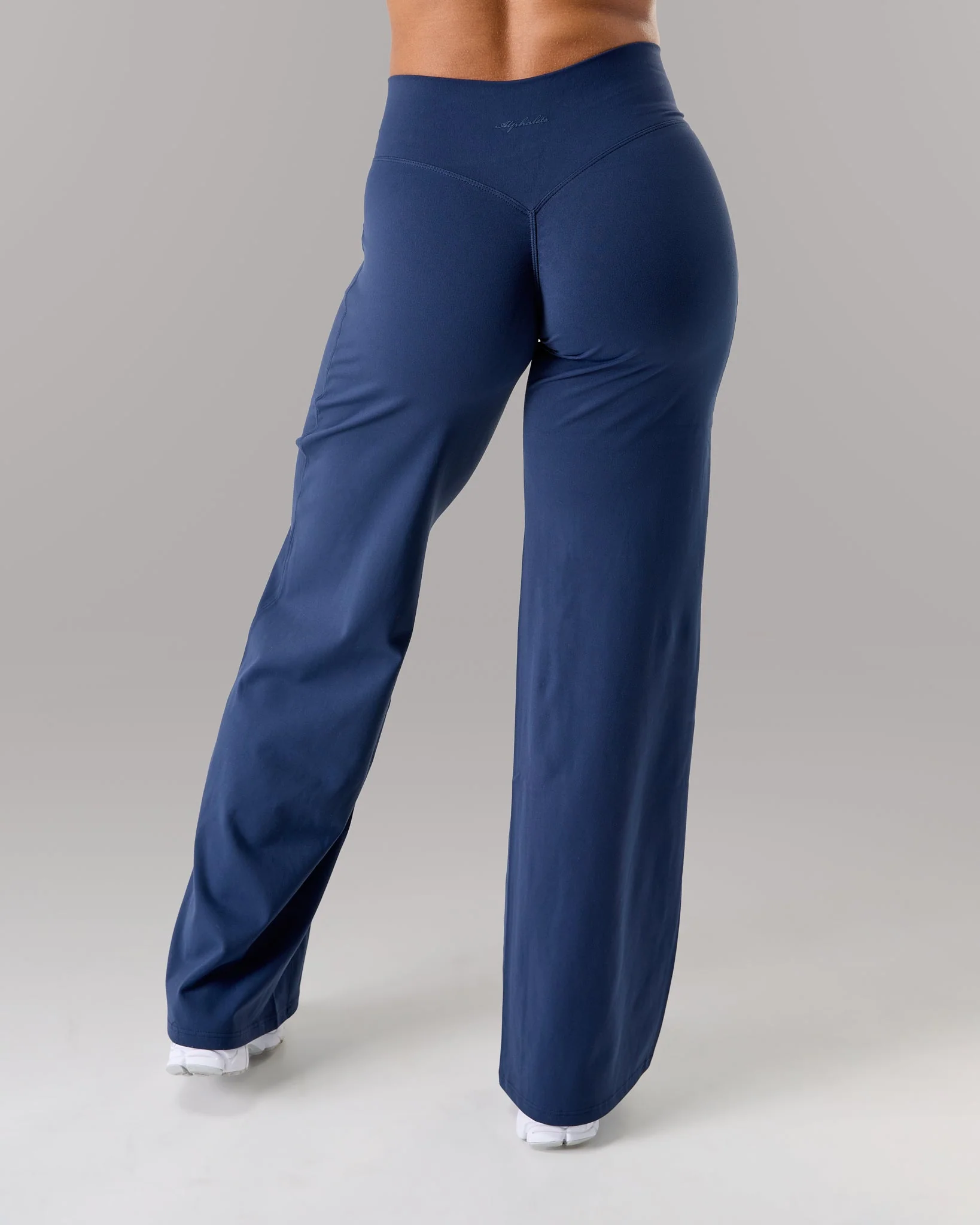 Aura Wide Leg Pant - Anchor - Image 4