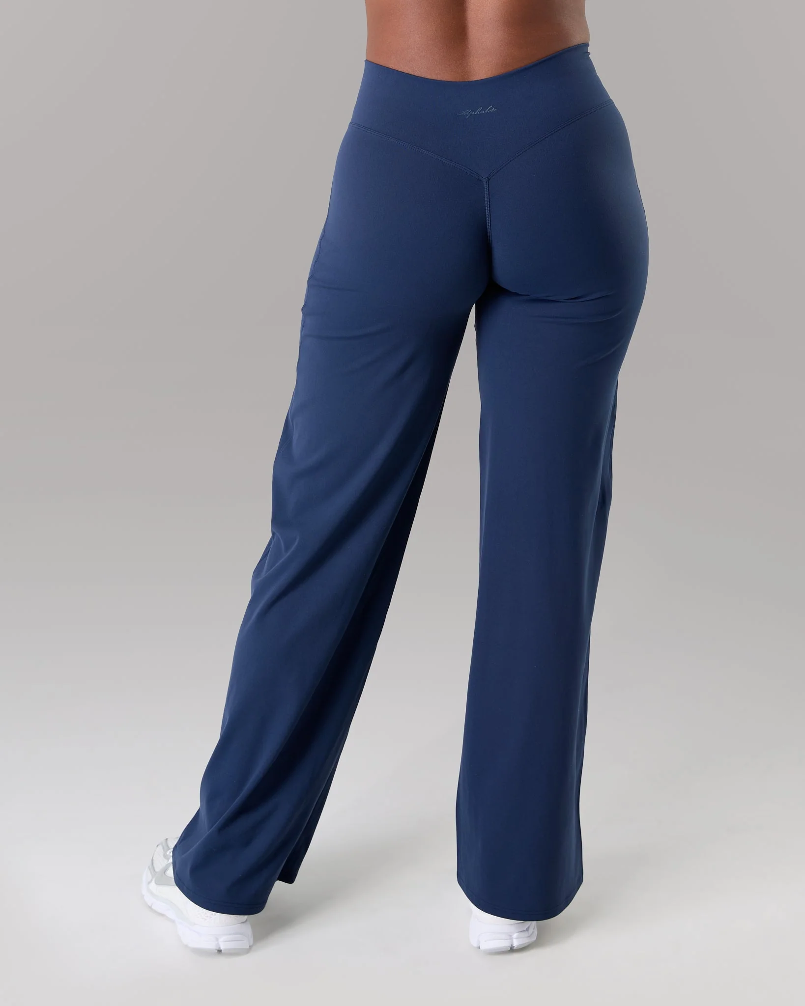 Aura Wide Leg Pant Long - Anchor - Image 4