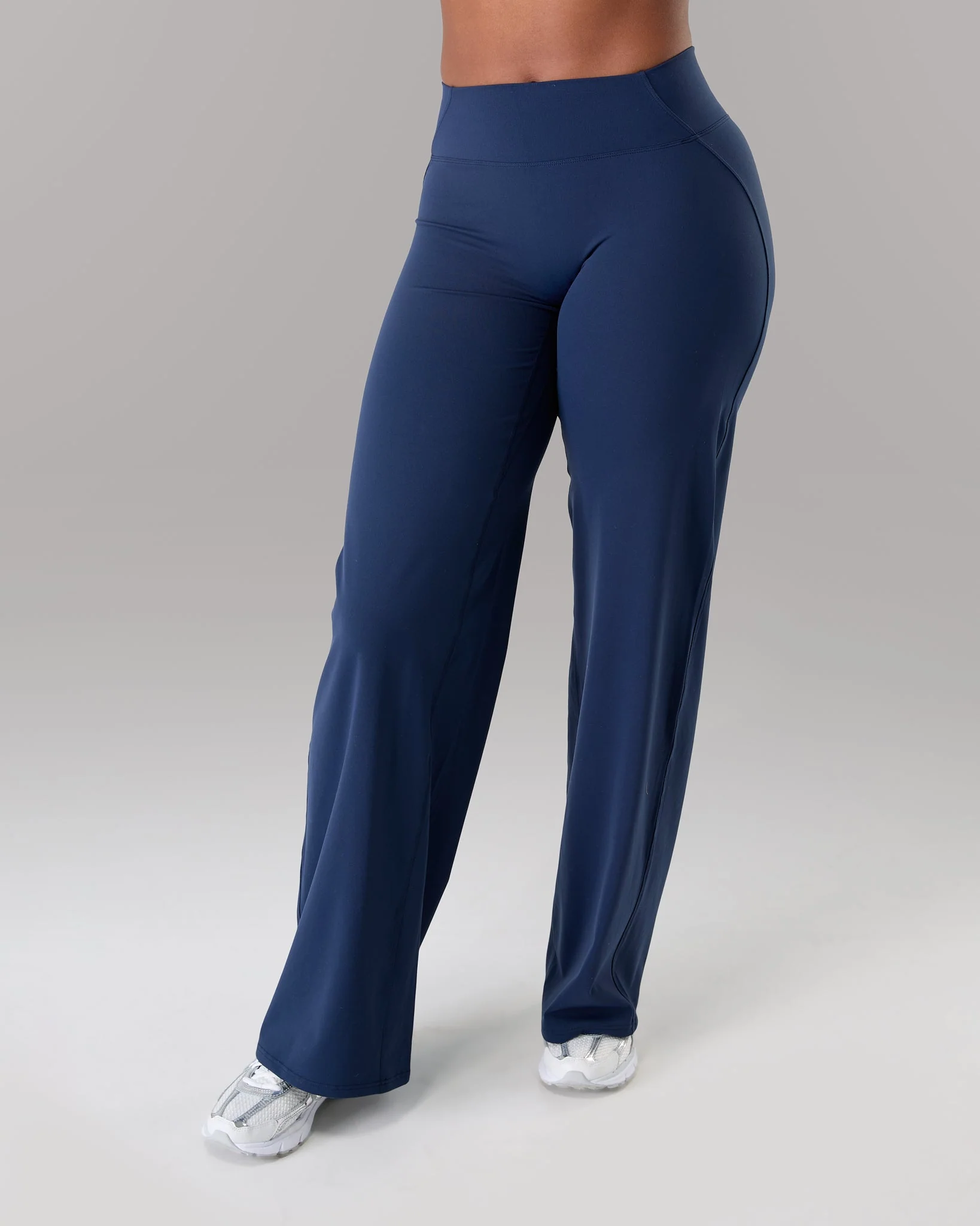 Aura Wide Leg Pant Long - Anchor - Image 5