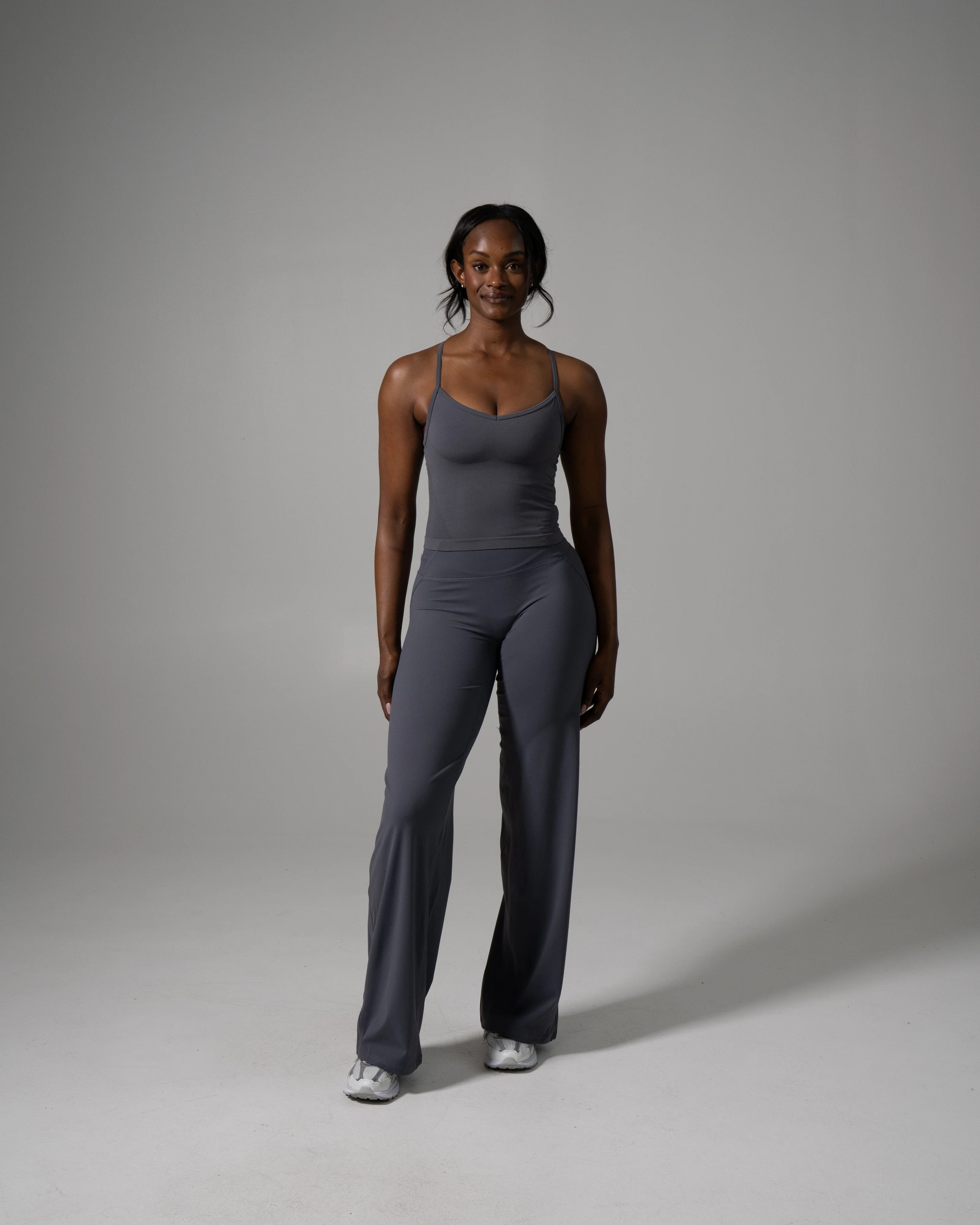 Aura Wide Leg Pant Long - Thunderstorm - Image 5